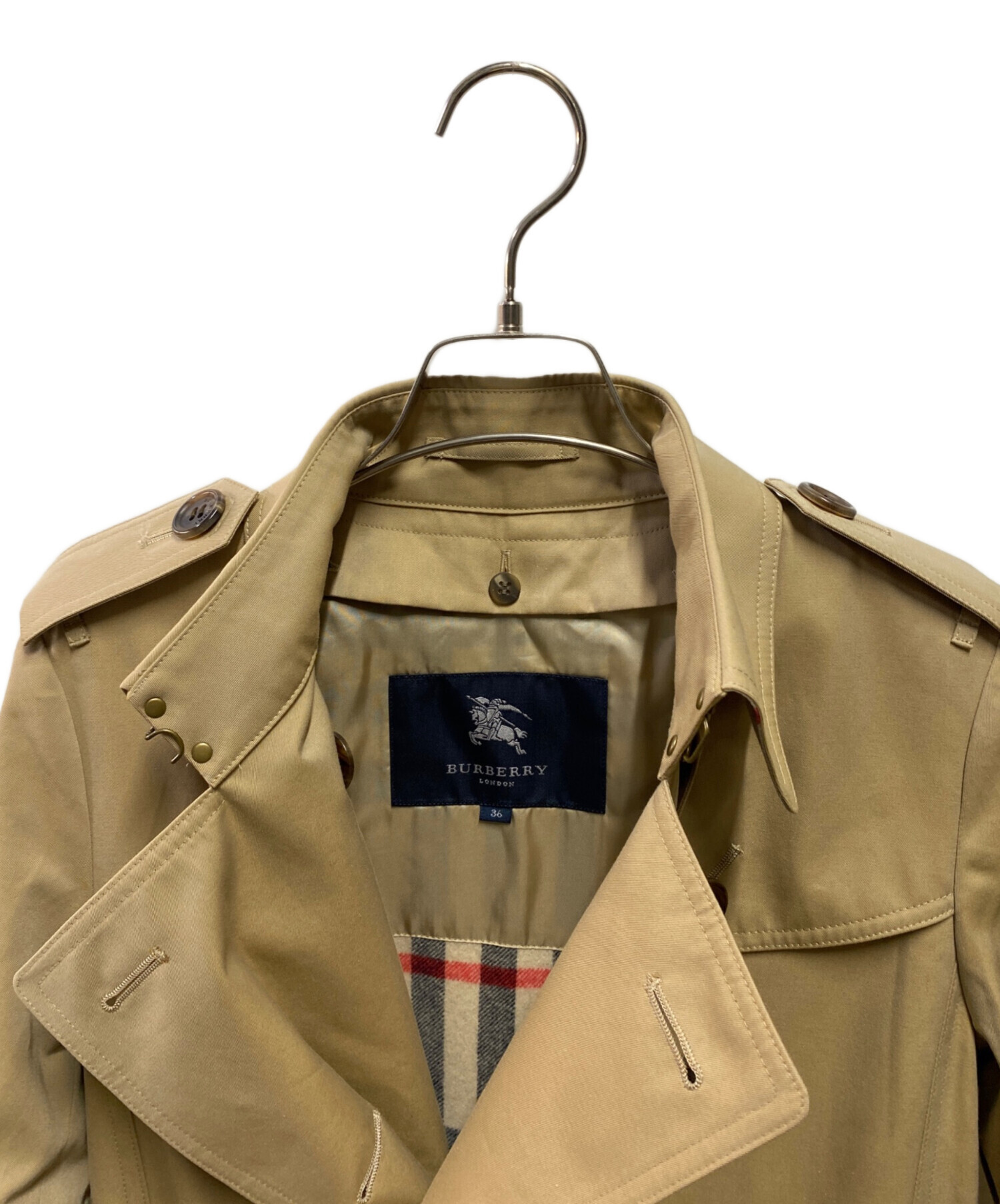 美品 バーバリー ロンドン トレンチコート ベージュ ライナー付 2XL 中古・古着通販】BURBERRY LONDON (バーバリーロンドン) ライナー付