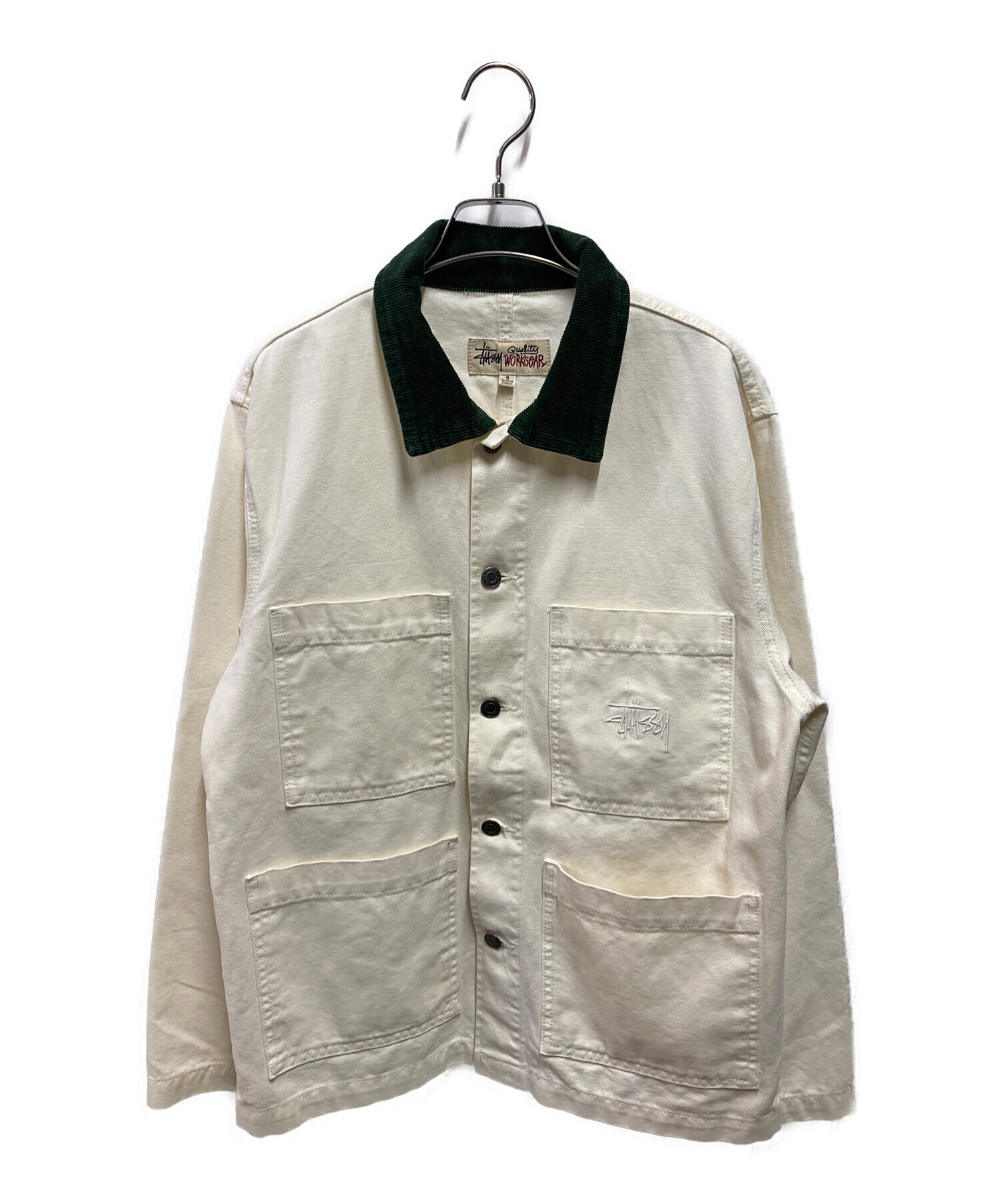中古・古着通販】stussy (ステューシー) Cord Collar Canvas Chore