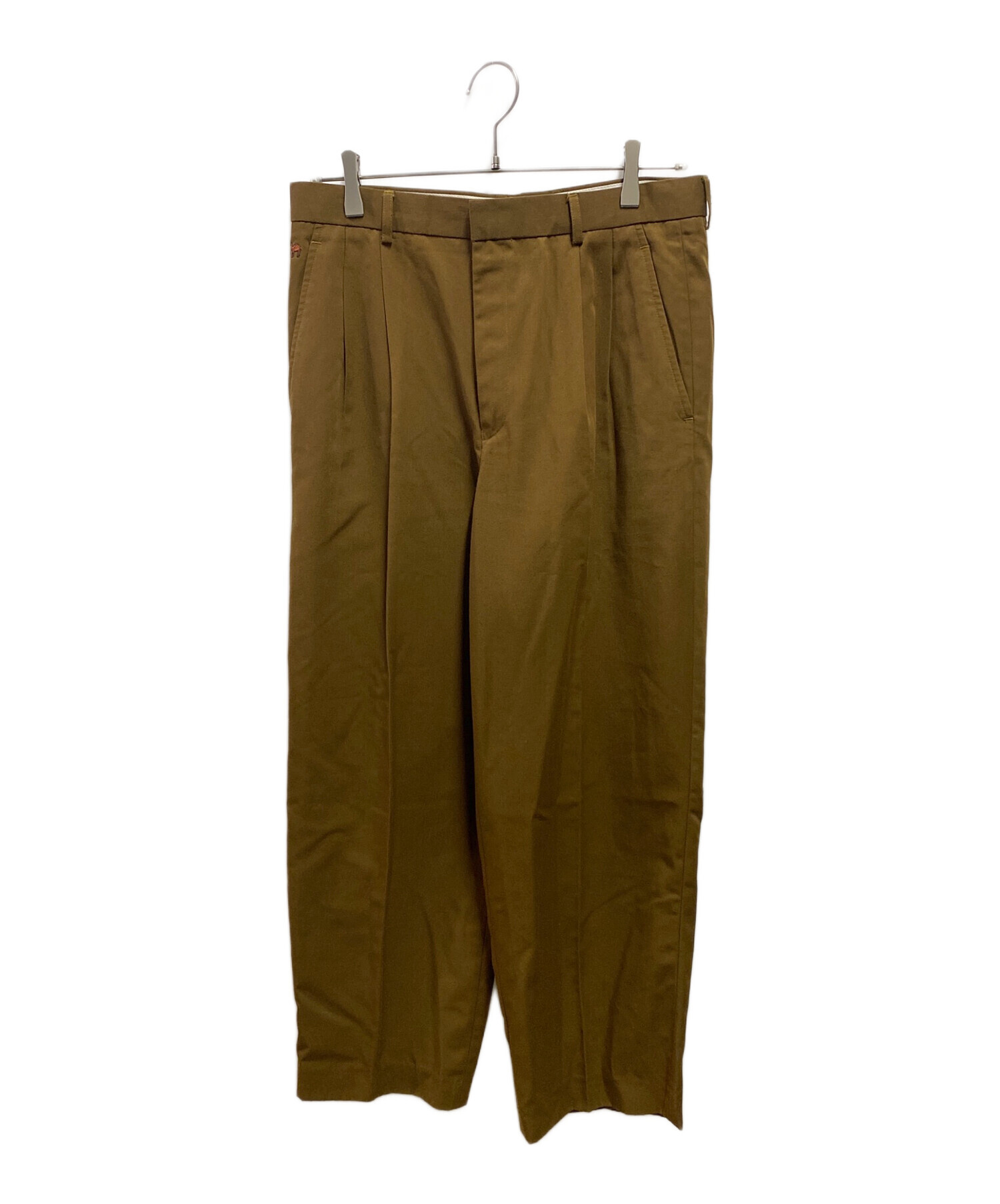 SMUK スムーク ベスト F 茶系 【古着】【中古】 中古・古着通販】CAMEL (キャメル) スラックス ブラウン サイズ:33