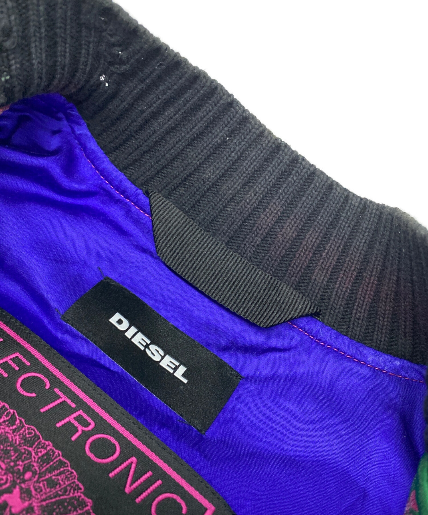 diesel 刺繍の鷲デザイン ボンバージャケット 中古・古着通販】DIESEL (ディーゼル) 刺繍ボンバージャケット