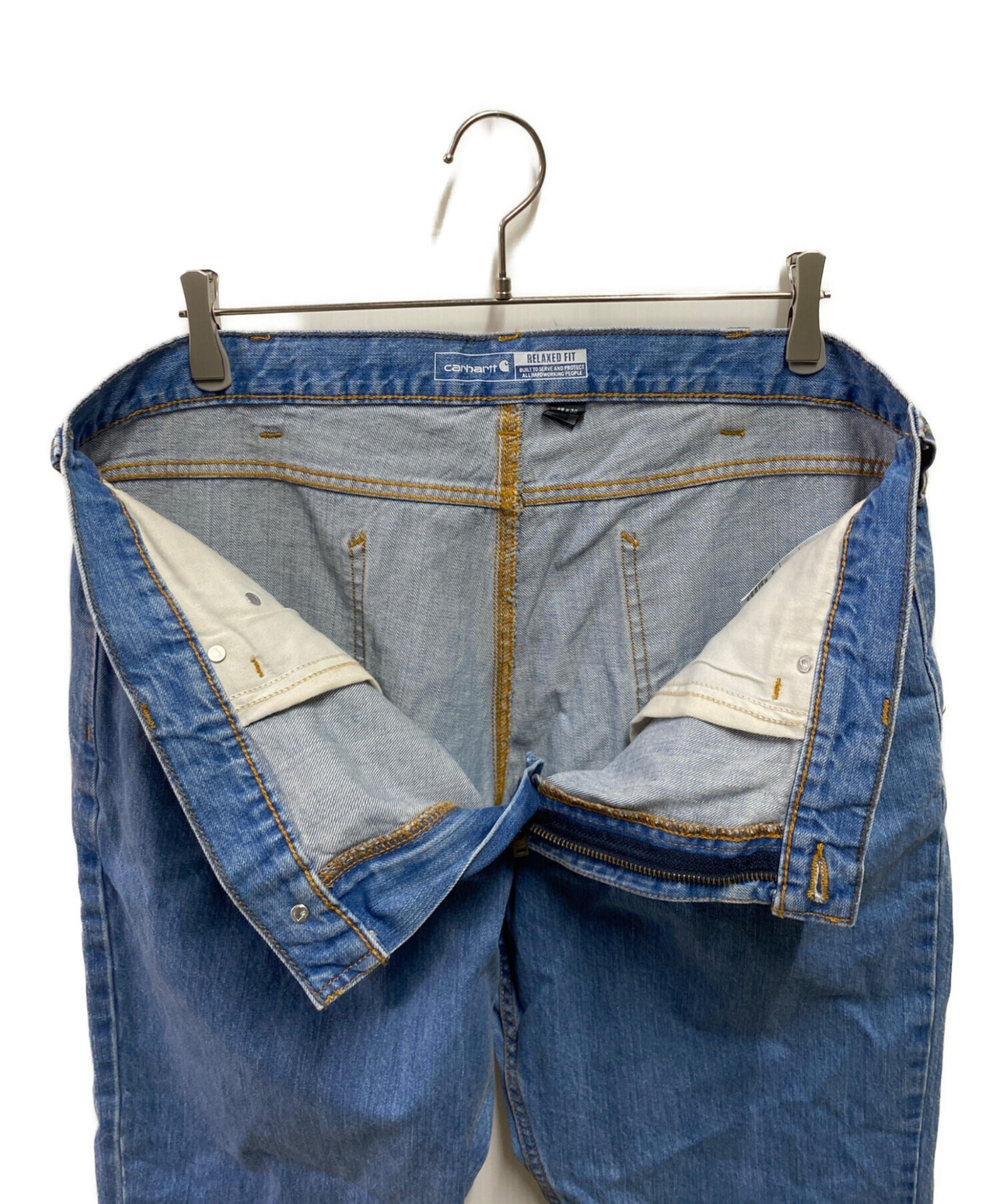 中古・古着通販】CarHartt (カーハート) デニムパンツ インディゴ