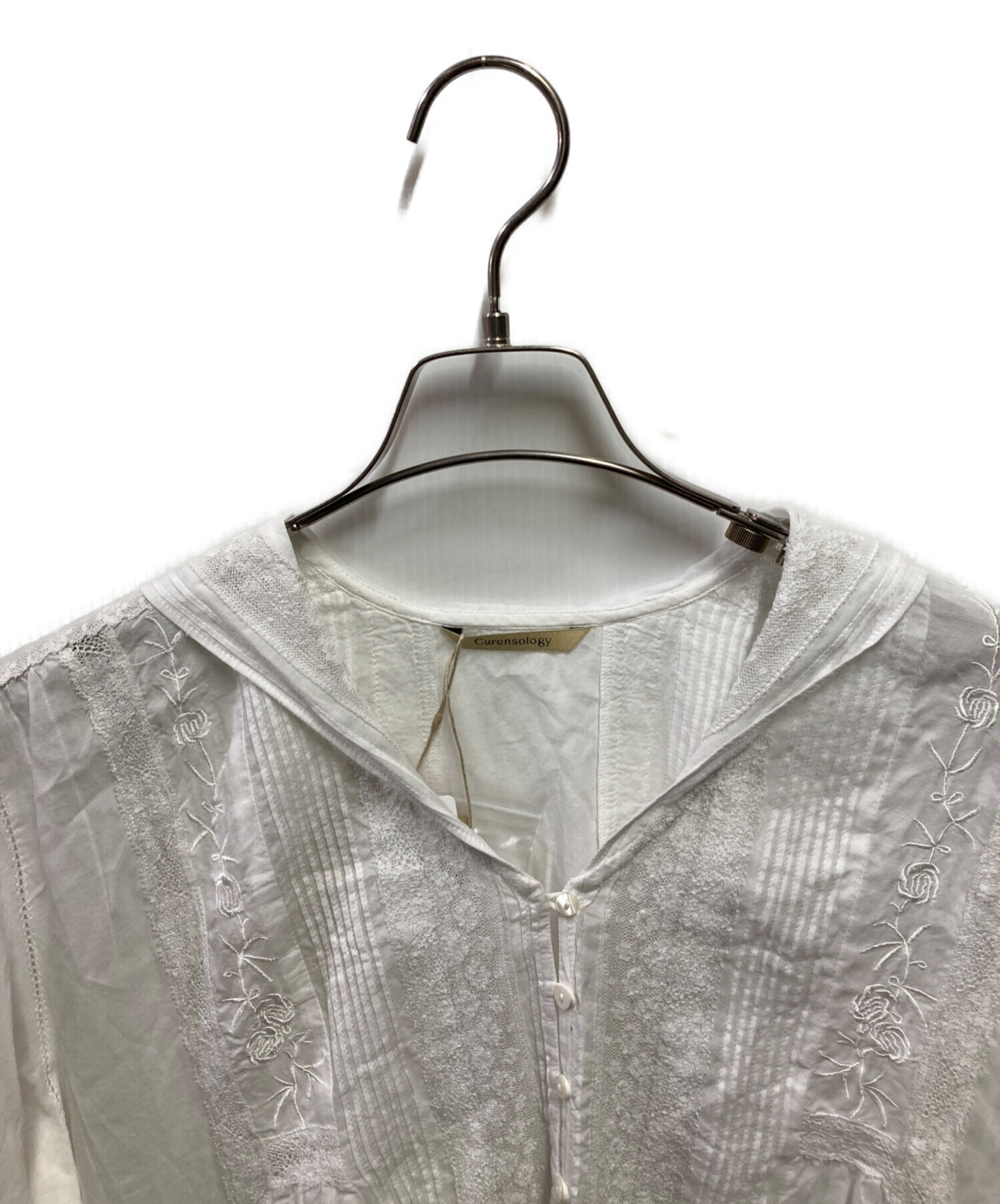 中古・古着通販】Curensology (カレンソロジー) レーヨンレース