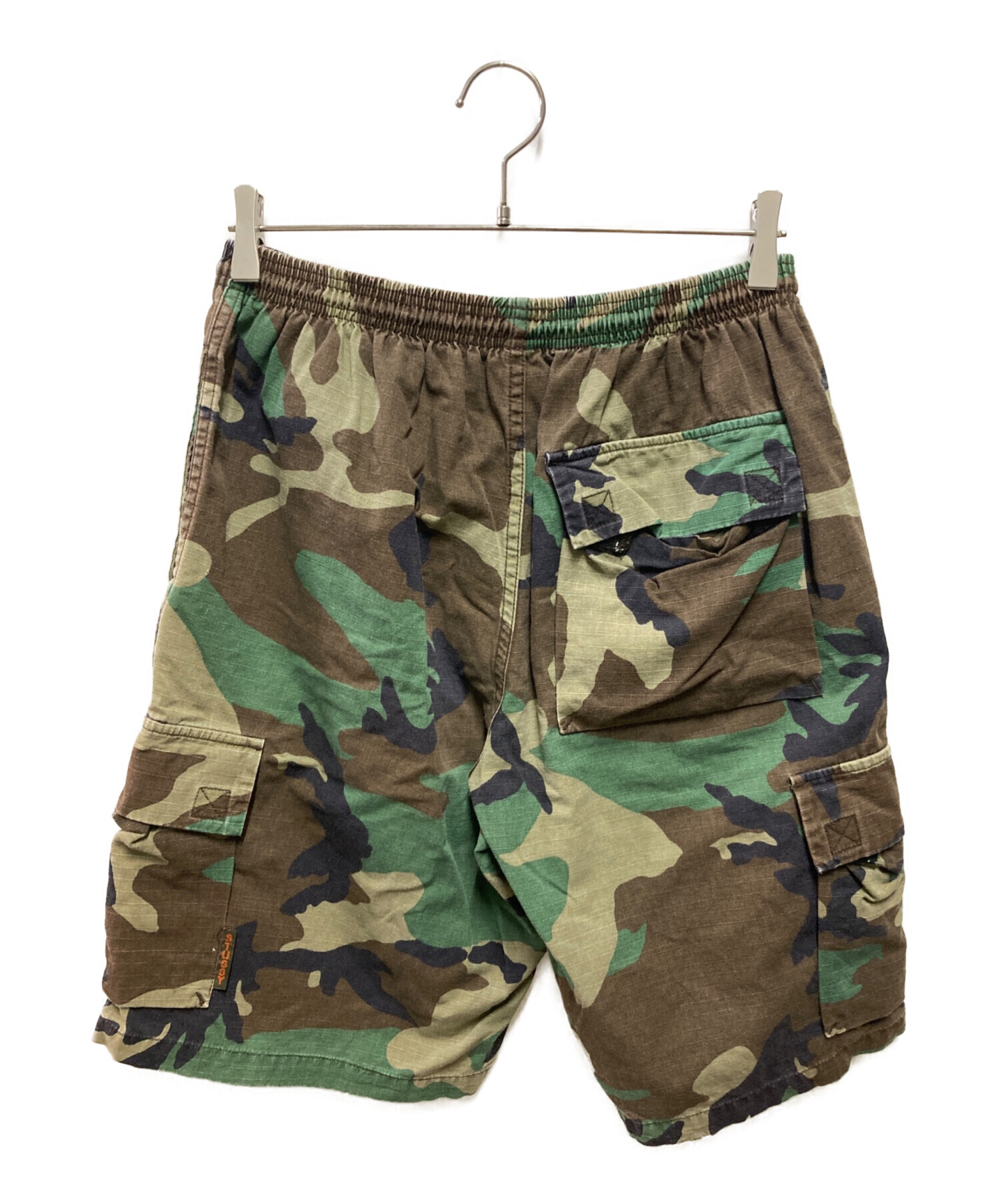 90s stussy迷彩柄 ハーフパンツ 中古・古着通販】stussy (ステューシー) カモ柄ハーフパンツ ブラウン