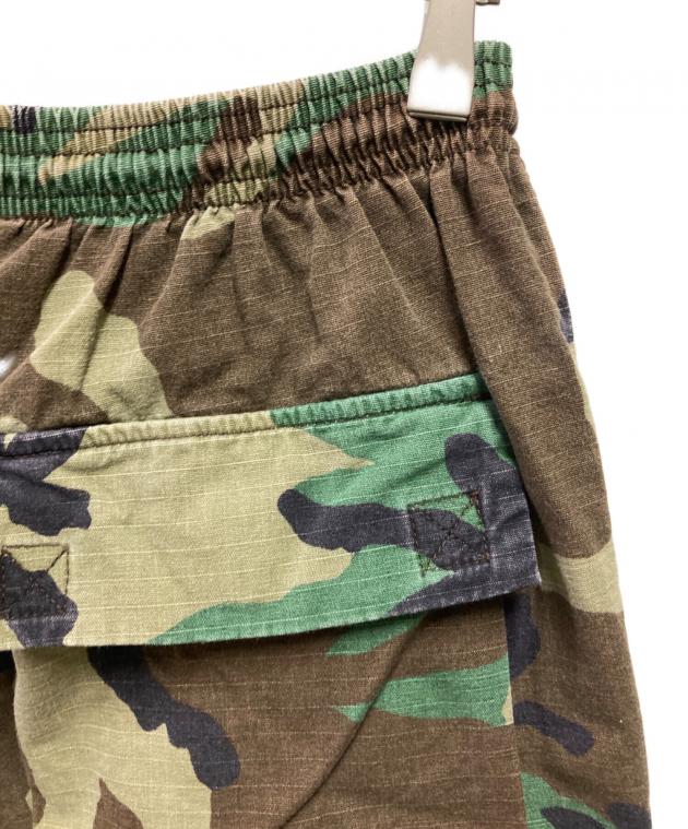 中古・古着通販】stussy (ステューシー) カモ柄ハーフパンツ ブラウン