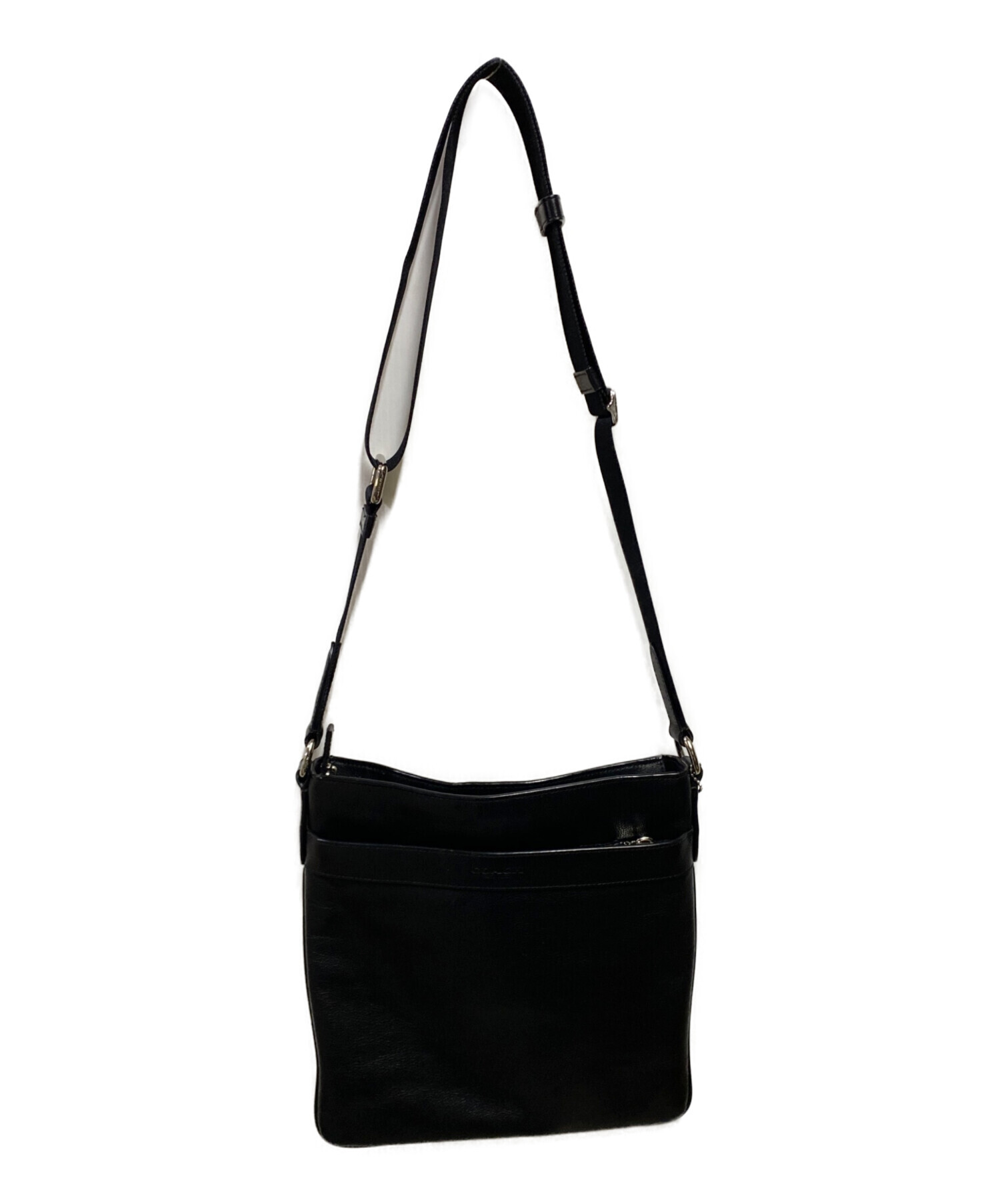 中古・古着通販】COACH (コーチ) ショルダーバッグ ブラック｜ブランド