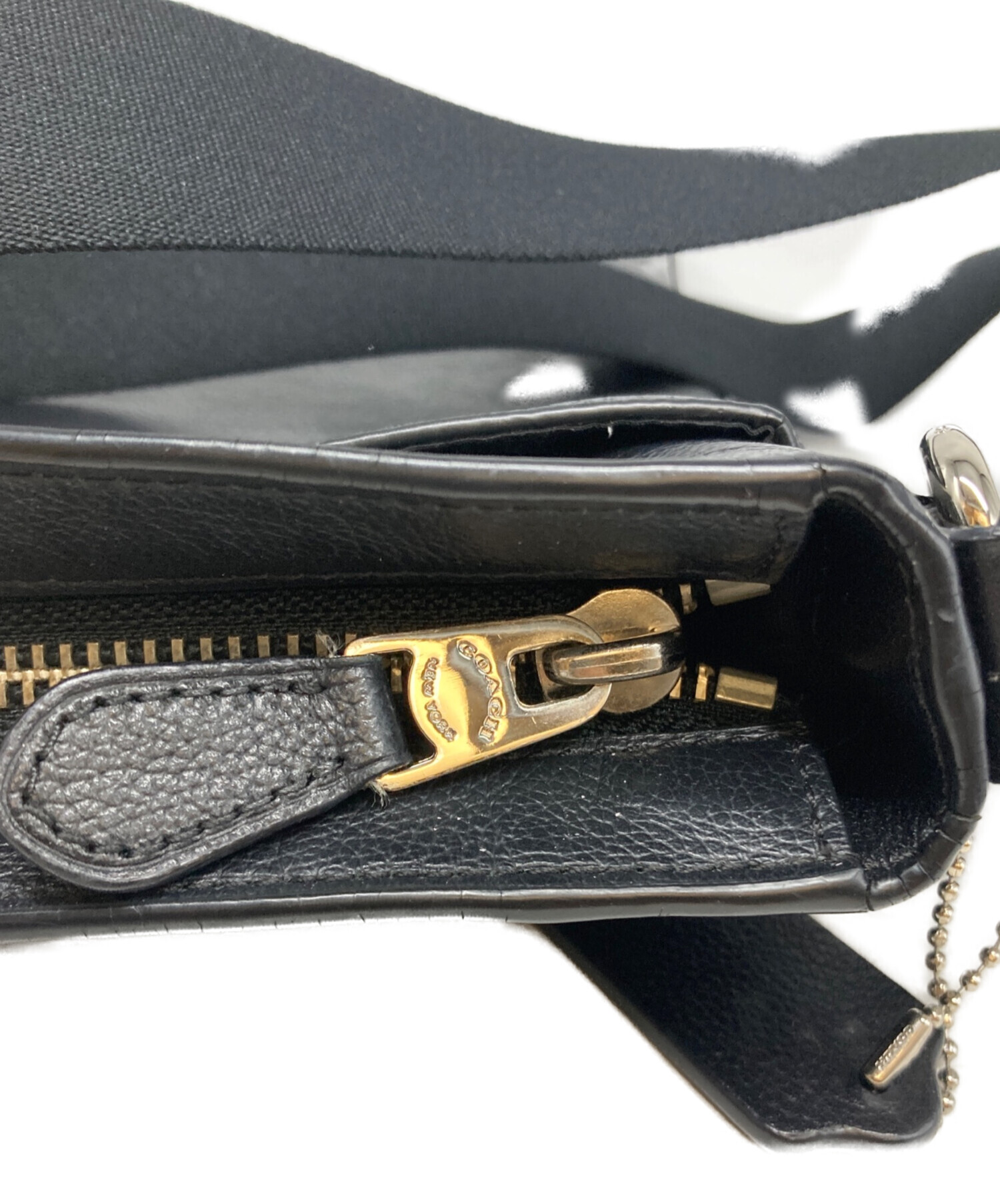 中古・古着通販】COACH (コーチ) ショルダーバッグ ブラック｜ブランド