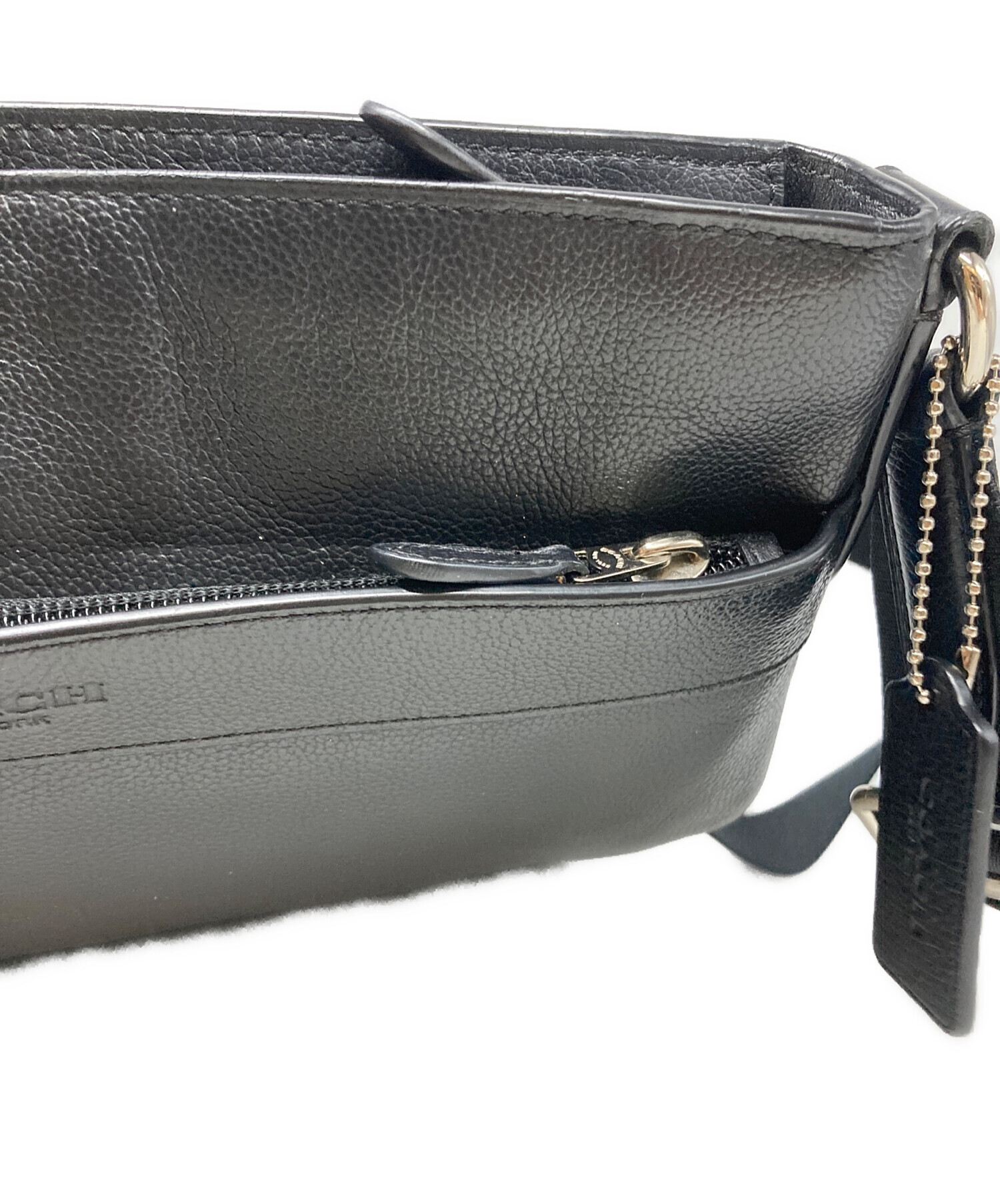 中古・古着通販】COACH (コーチ) ショルダーバッグ ブラック｜ブランド