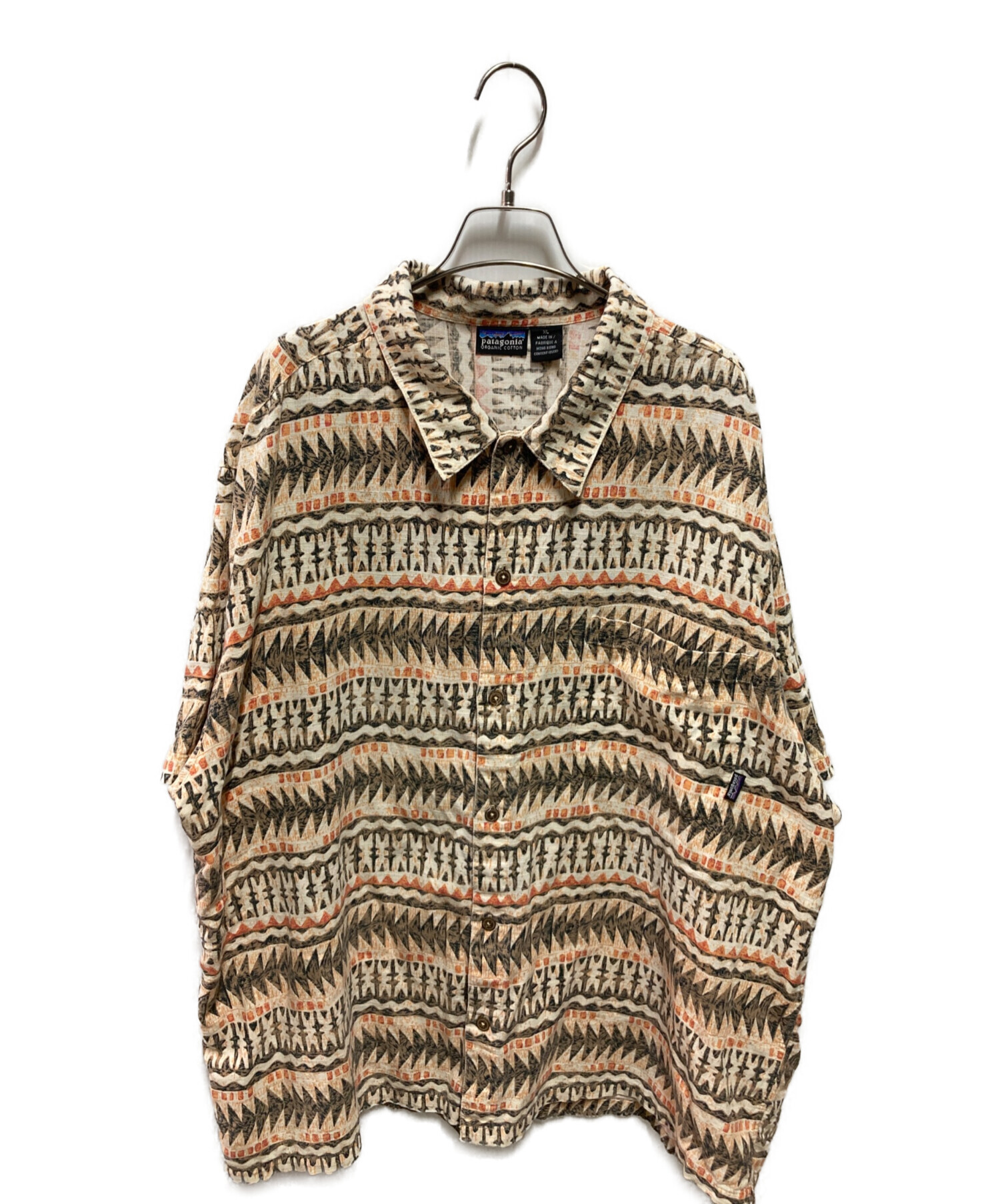 古着 patagonia コットンシャツ パタゴニア ネイティブパターン 中古・古着通販】Patagonia (パタゴニア) 90's ネイティブ柄A/Cシャツ