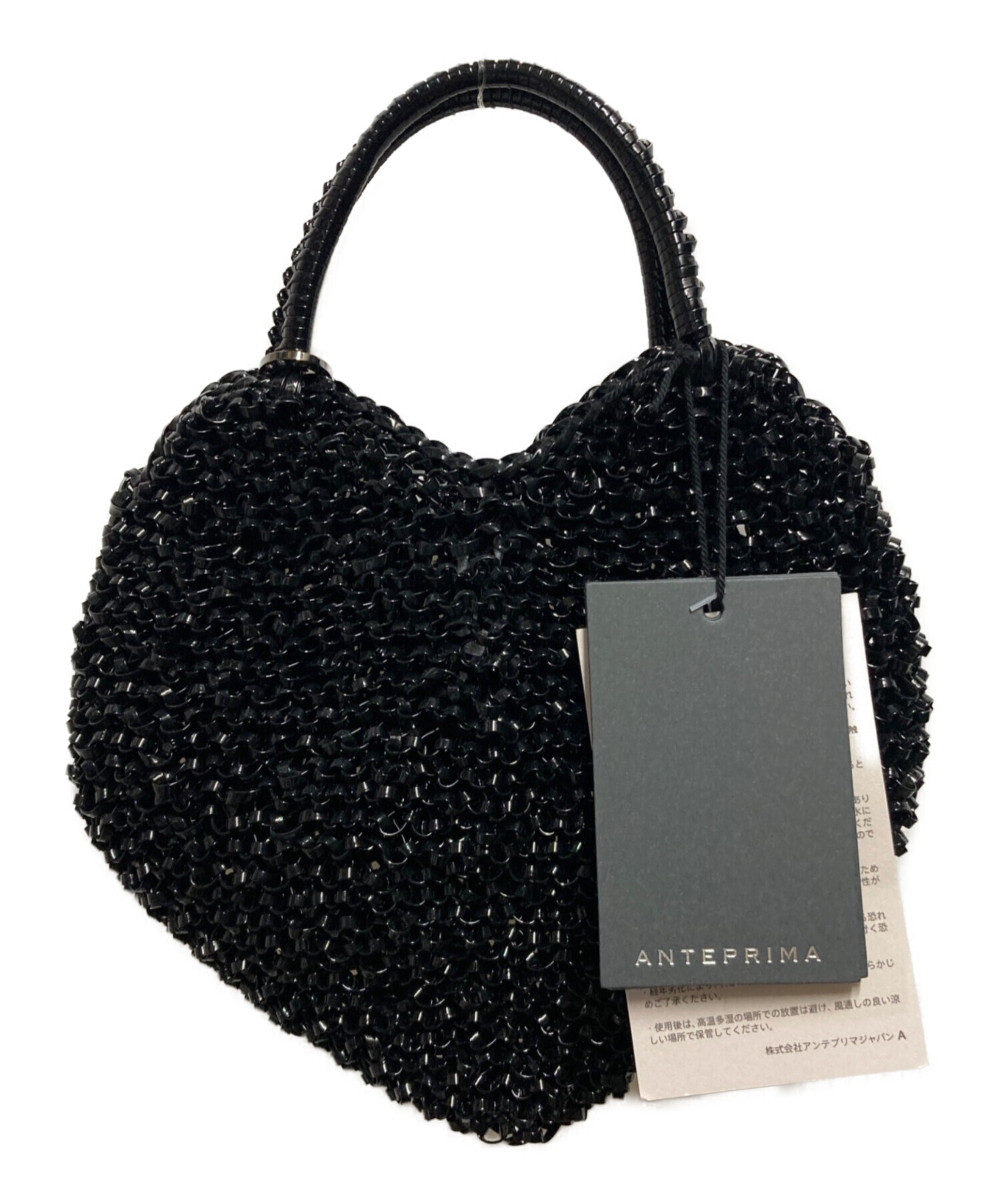 ANTEPRIMAアンテプリマ パーティーバッグ　黒 中古・古着通販】ANTEPRIMA (アンテプリマ) 26SS CUORI ハート型バッグ