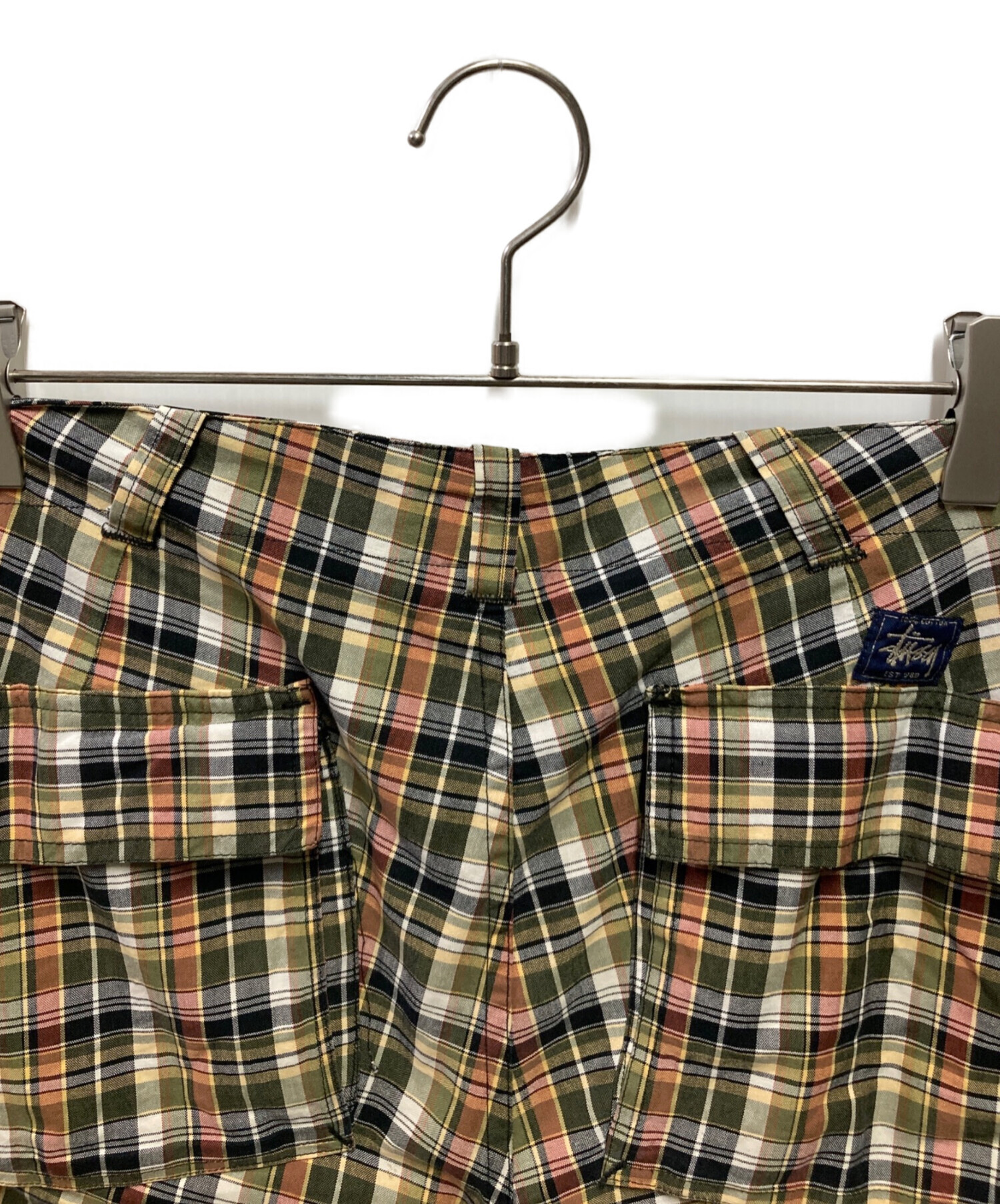 中古・古着通販】stussy (ステューシー) 90's チェックショーツ