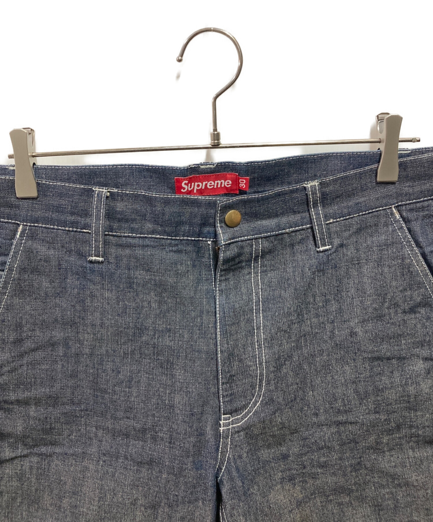 中古・古着通販】SUPREME (シュプリーム) デニムペインターショート