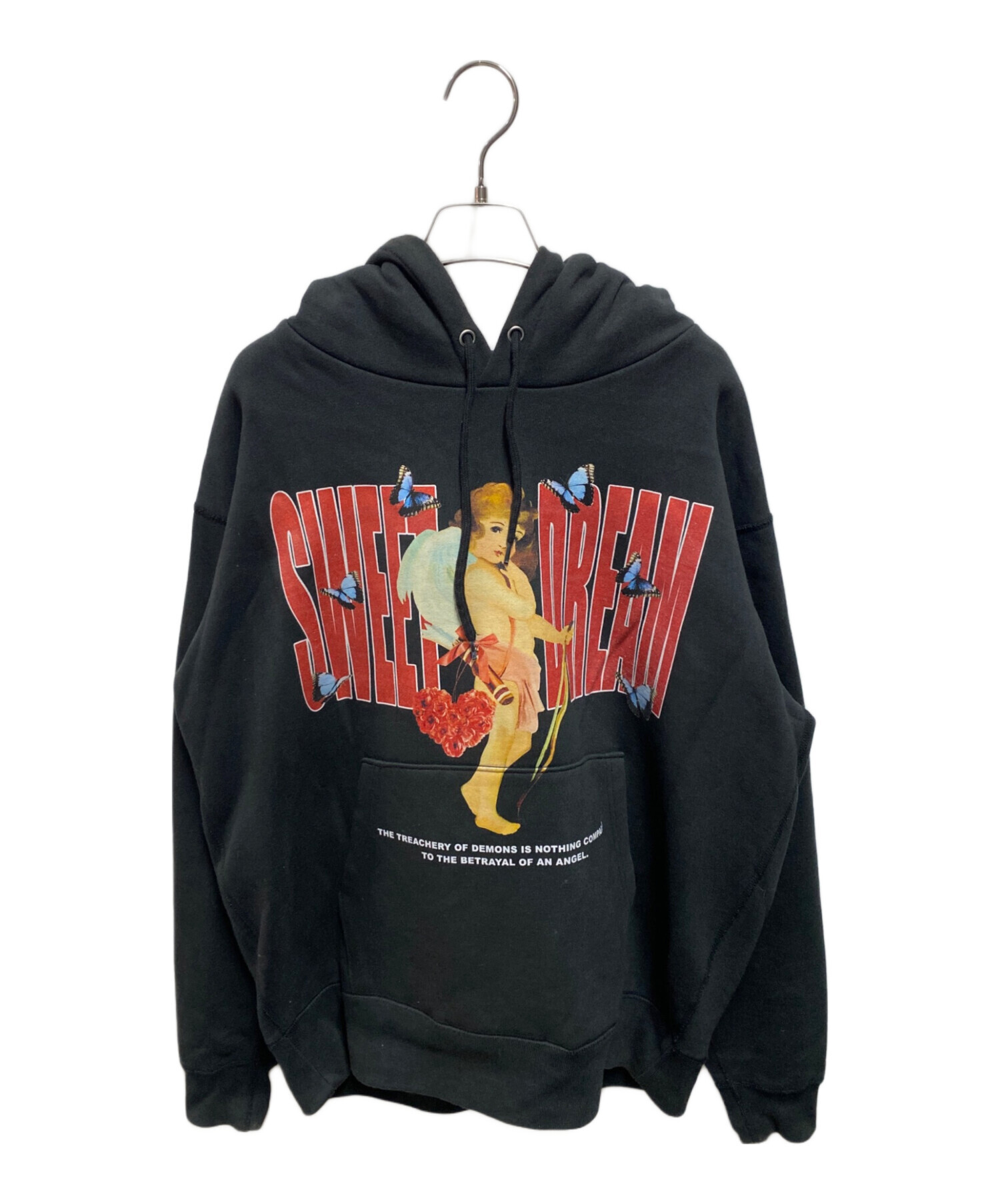 SUGATA SWEET DREAM パーカー 中古・古着通販】SUGATA (スガタ) SWEET DREAM HOODIE ブラック サイズ
