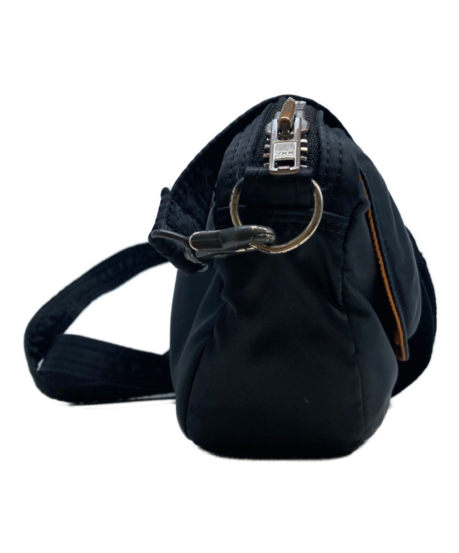 中古・古着通販】PORTER (ポーター) ショルダーバッグ ブラック 