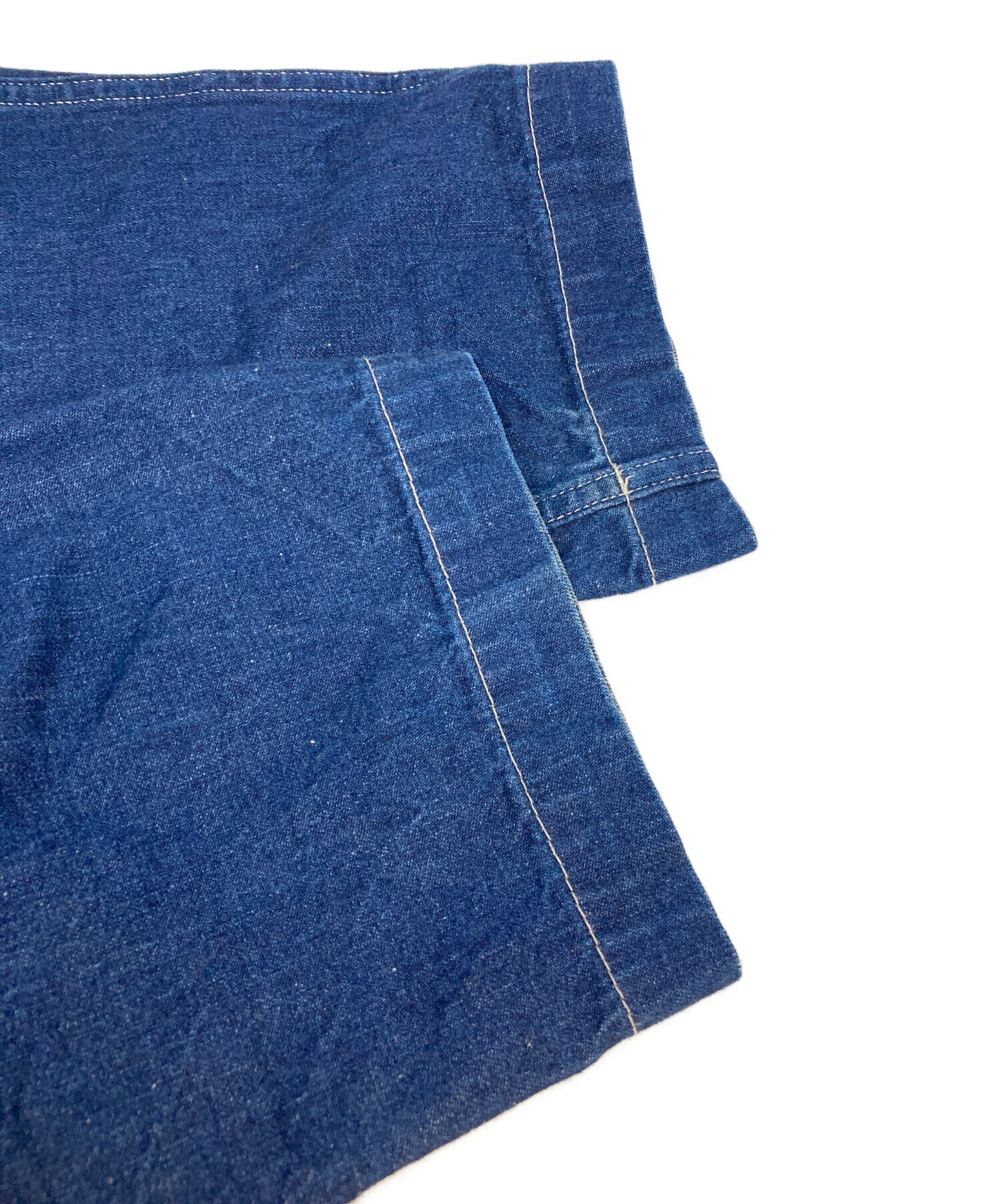 中古・古着通販】COMOLI (コモリ) ベルベットデニムパンツ インディゴ