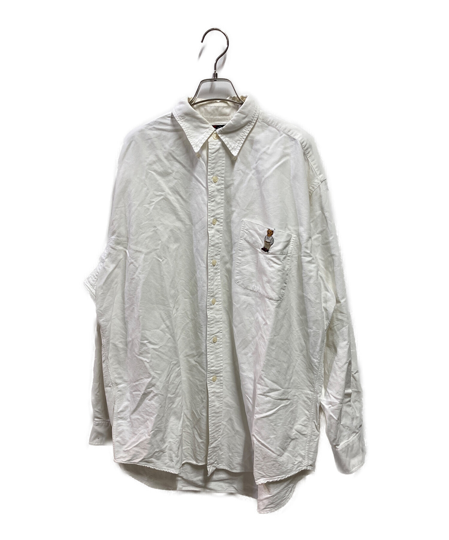 【company】ラルフローレン　ポロベア　メンズ　シャツ　L 新品未使用 中古・古着通販】RALPH LAUREN (ラルフローレン) BLAKE ポロベア刺繍