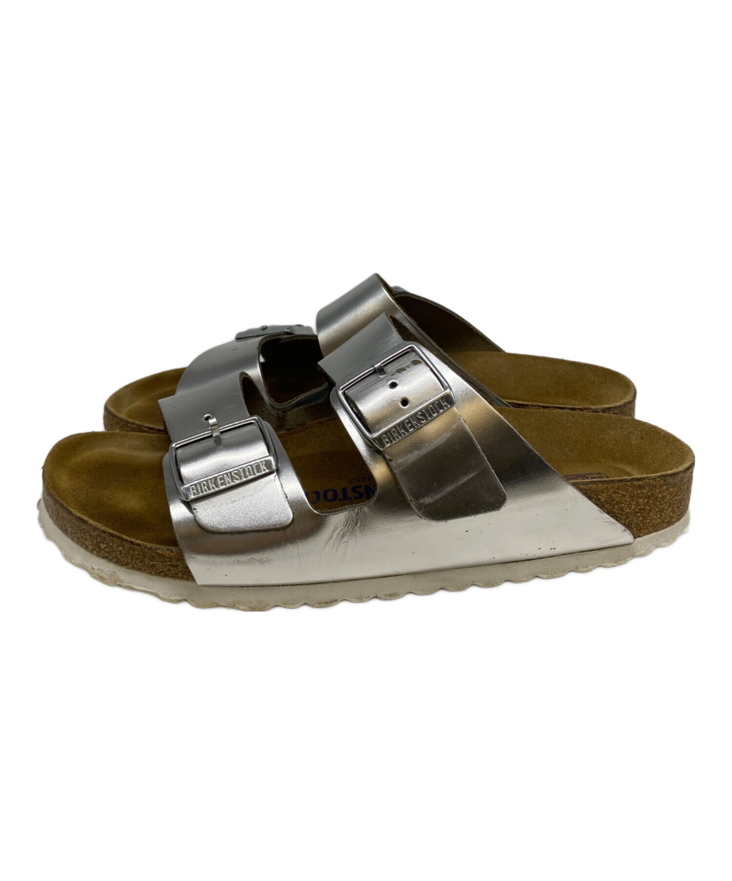 中古・古着通販】BIRKENSTOCK (ビルケンシュトック) アリゾナ シルバー