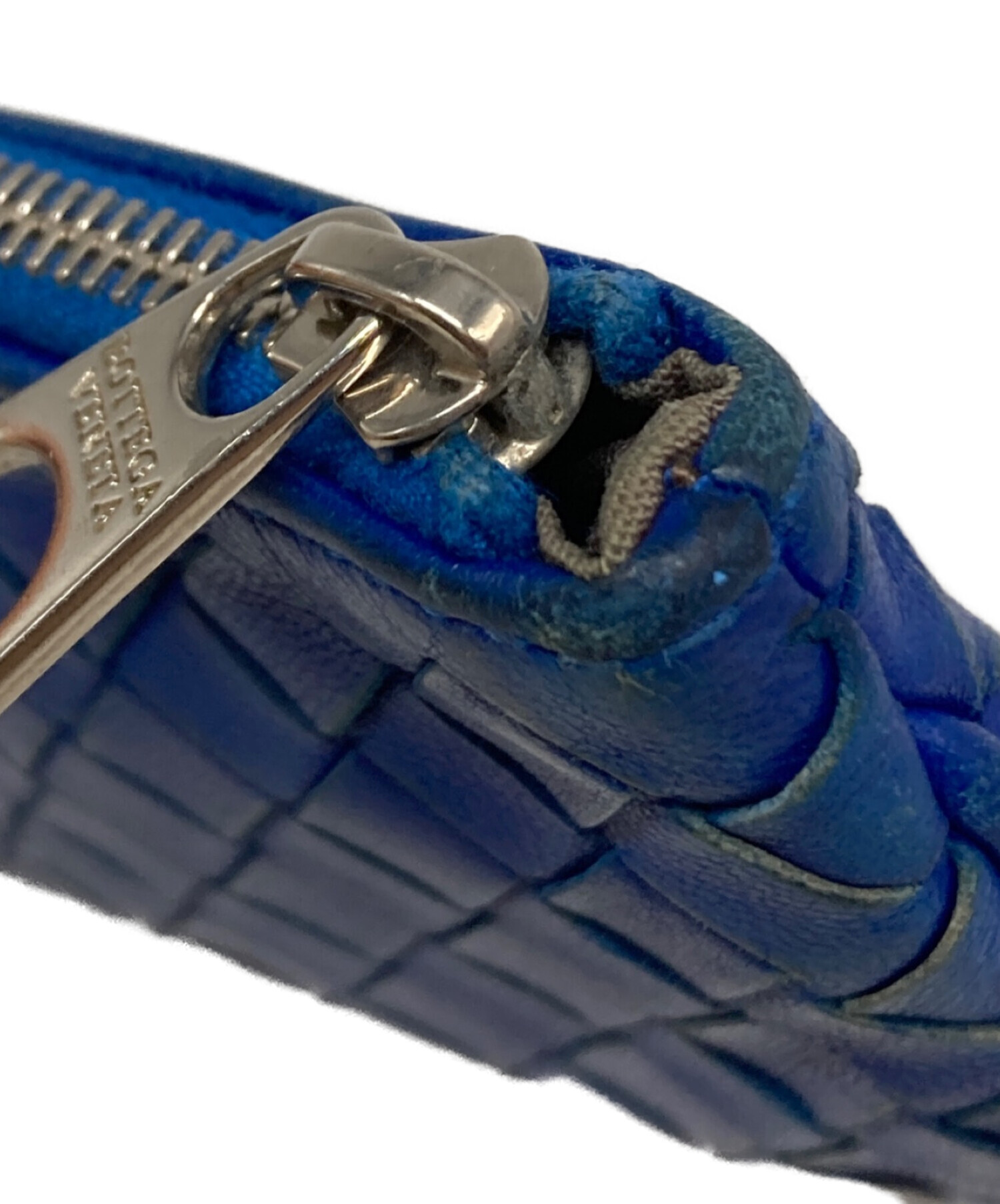 中古・古着通販】BOTTEGA VENETA (ボッテガベネタ) キーケース ブルー