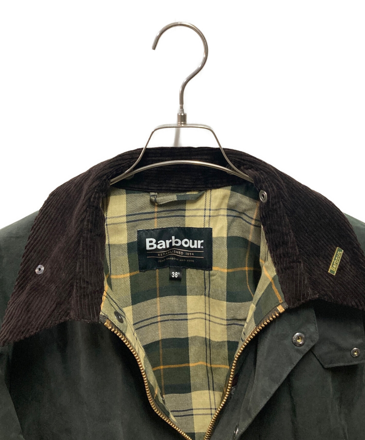 中古・古着通販】Barbour (バブアー) Transport Wax Short Jacket 