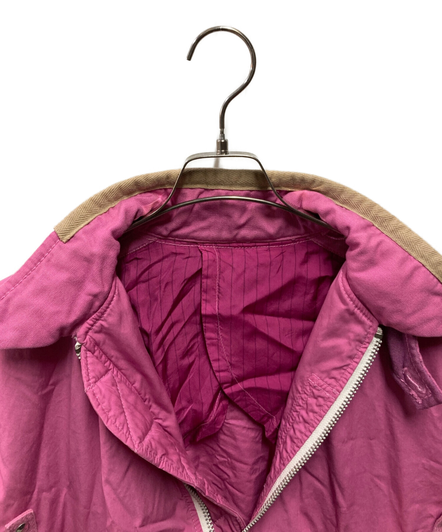 中古・古着通販】sacai (サカイ) 17SS フライトジャケット ピンク