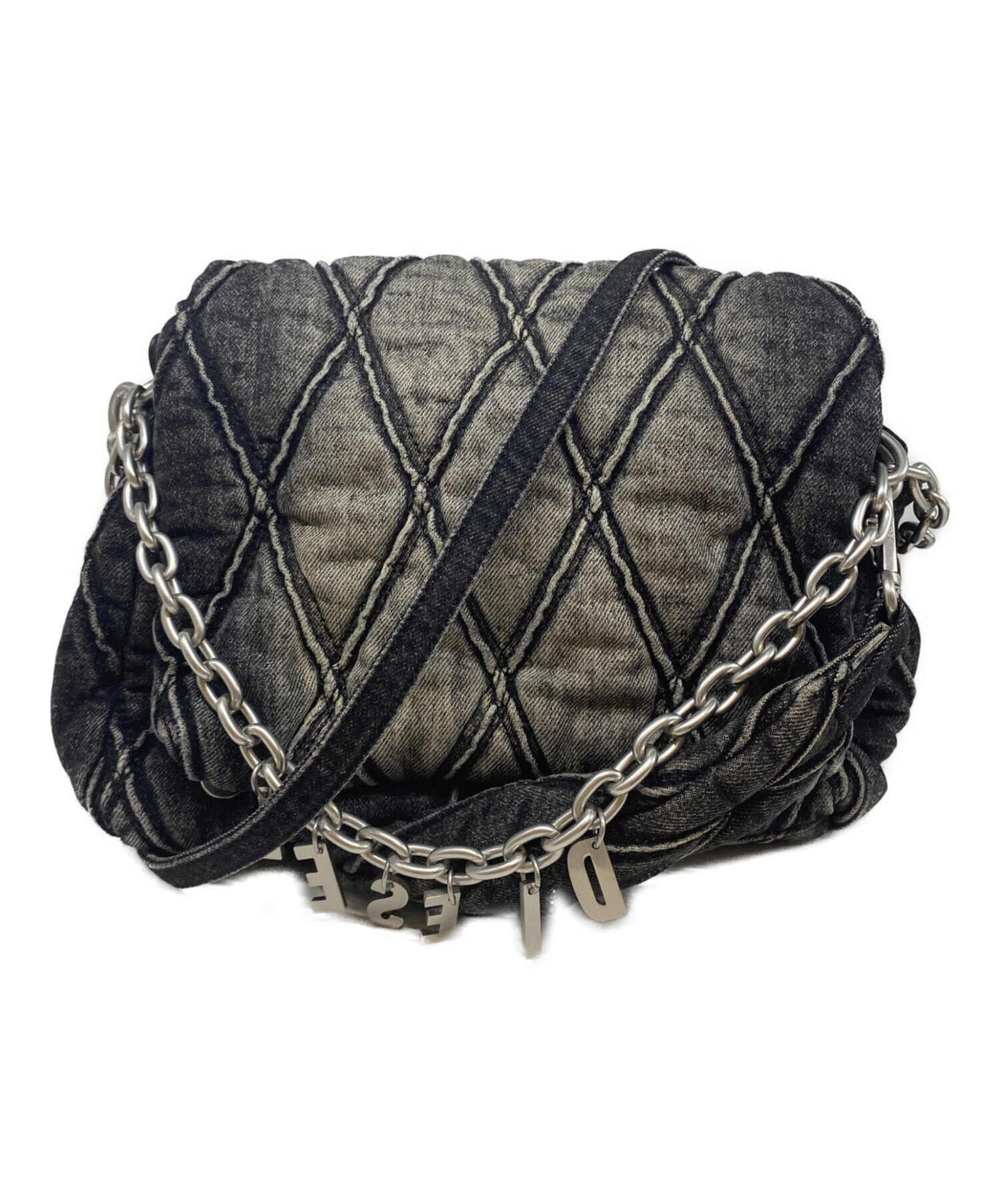中古・古着通販】DIESEL (ディーゼル) CHARM-Dデニムショルダーバッグ