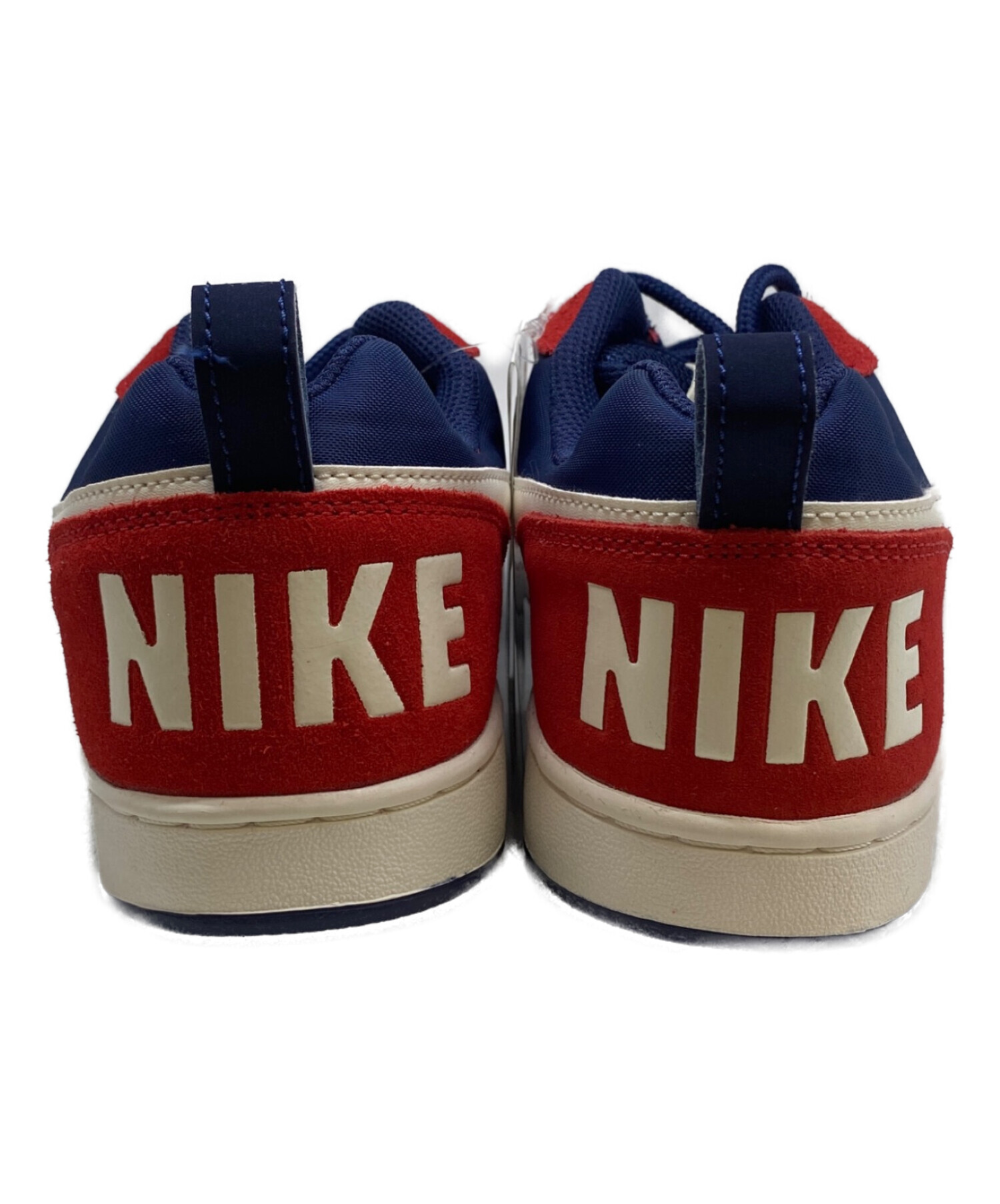 中古・古着通販】NIKE (ナイキ) BOROUGH LOW PRM ネイビー×レッド