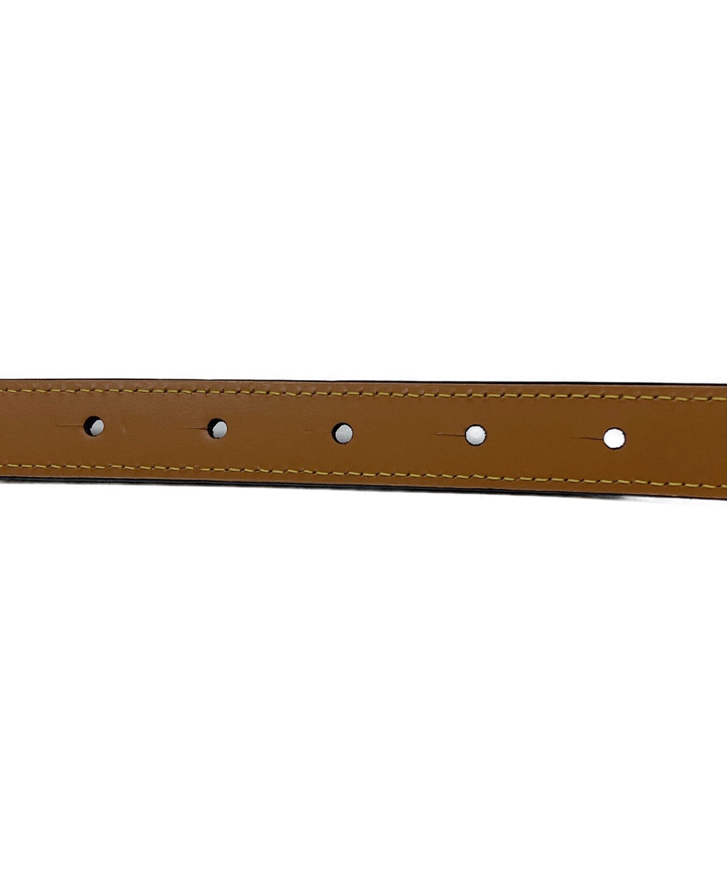 中古・古着通販】LOEWE (ロエベ) アナグラム ベルト ブラウン サイズ