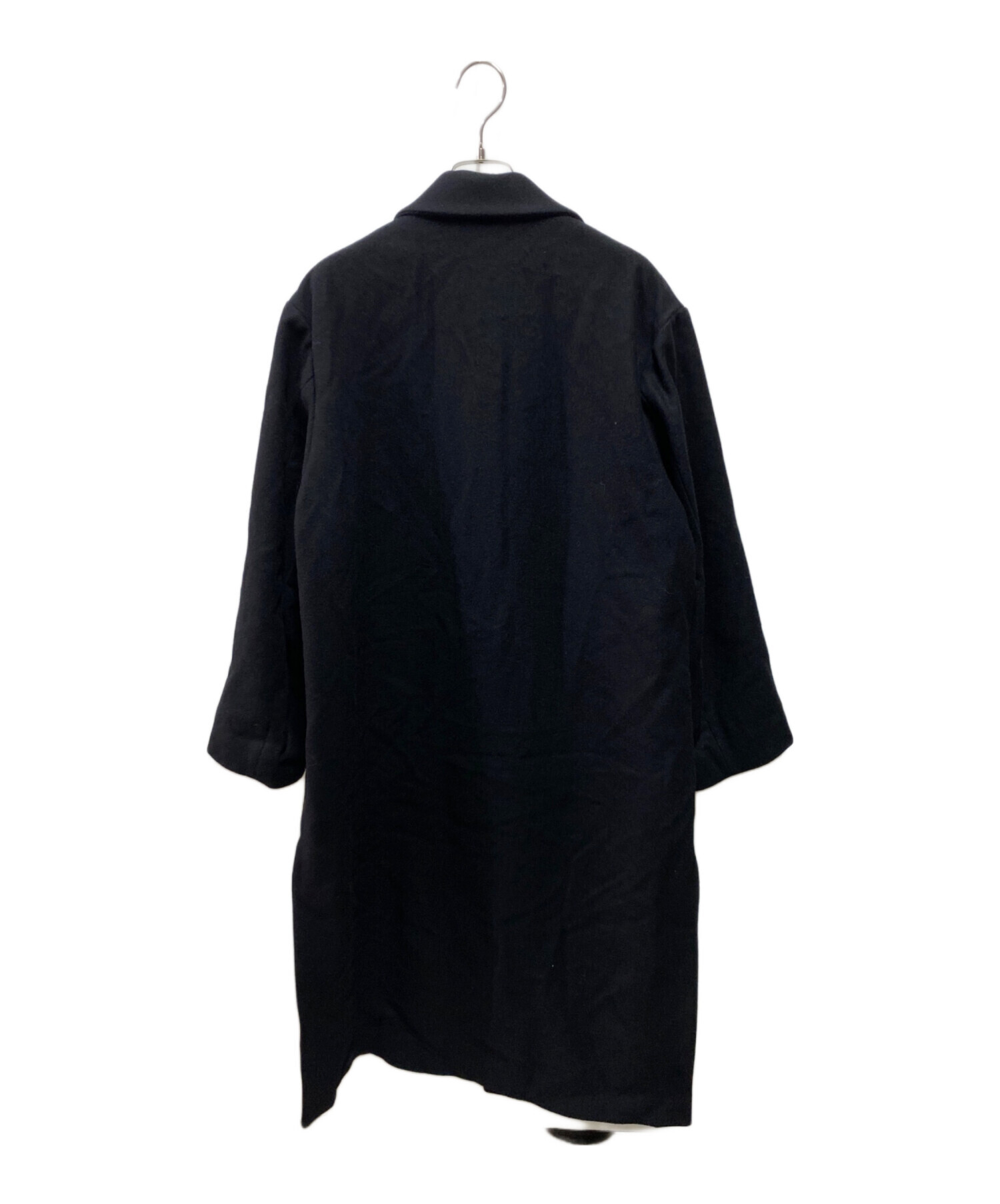 中古・古着通販】CULLNI (クルニ) Lamb Wool Melton Tie Locken Long