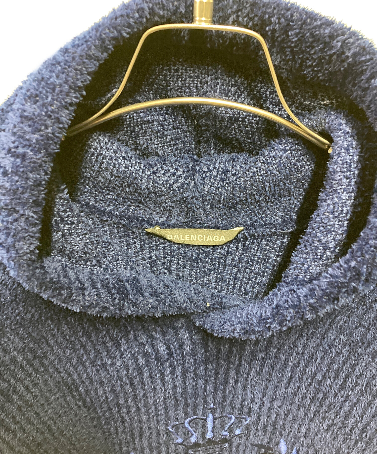 中古・古着通販】BALENCIAGA (バレンシアガ) BB EMBROIDED HOODIE