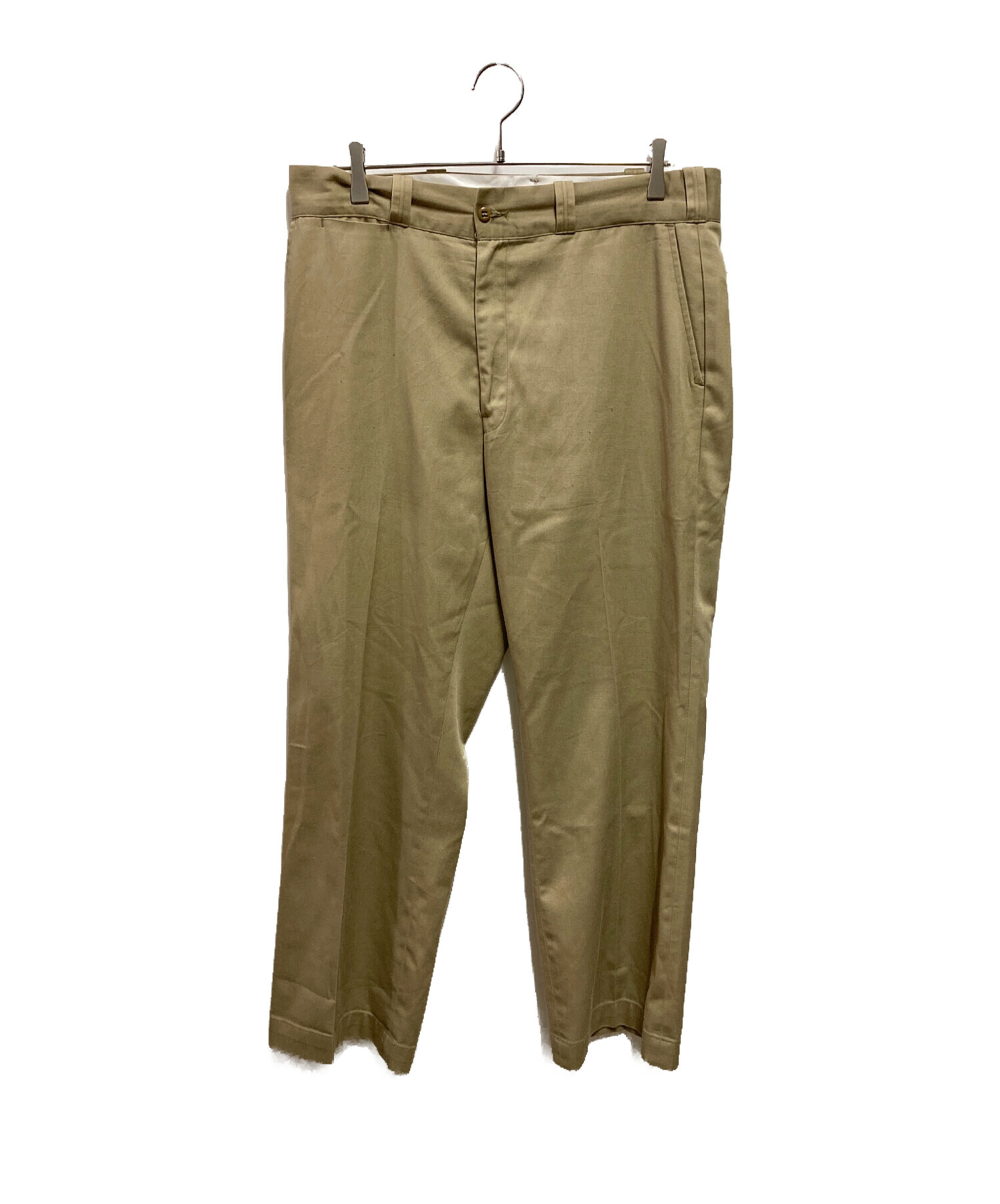 OAMC ベージュ パンツ チノパン 中古・古着通販】OAMC (オーエー