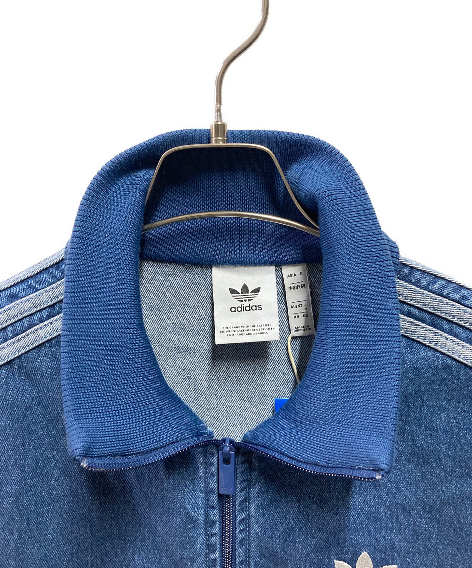 【激レア】ファイヤーバードトラックジャケット青/ピンクMレトロ古着 中古・古着通販】adidas (アディダス) アディカラー デニム ファイヤー
