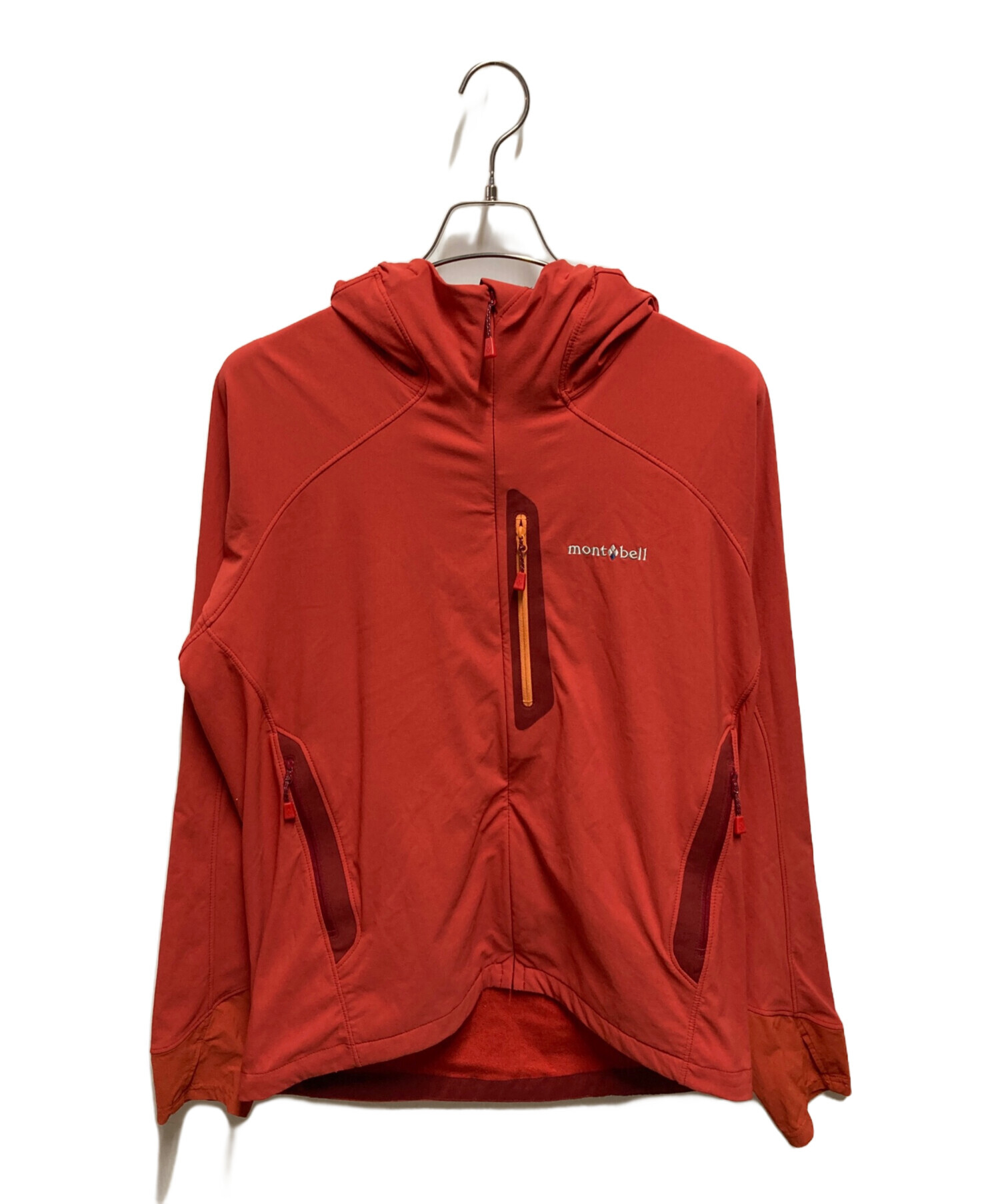 中古・古着通販】mont-bell (モンベル) クラッグパーカ- レッド サイズ
