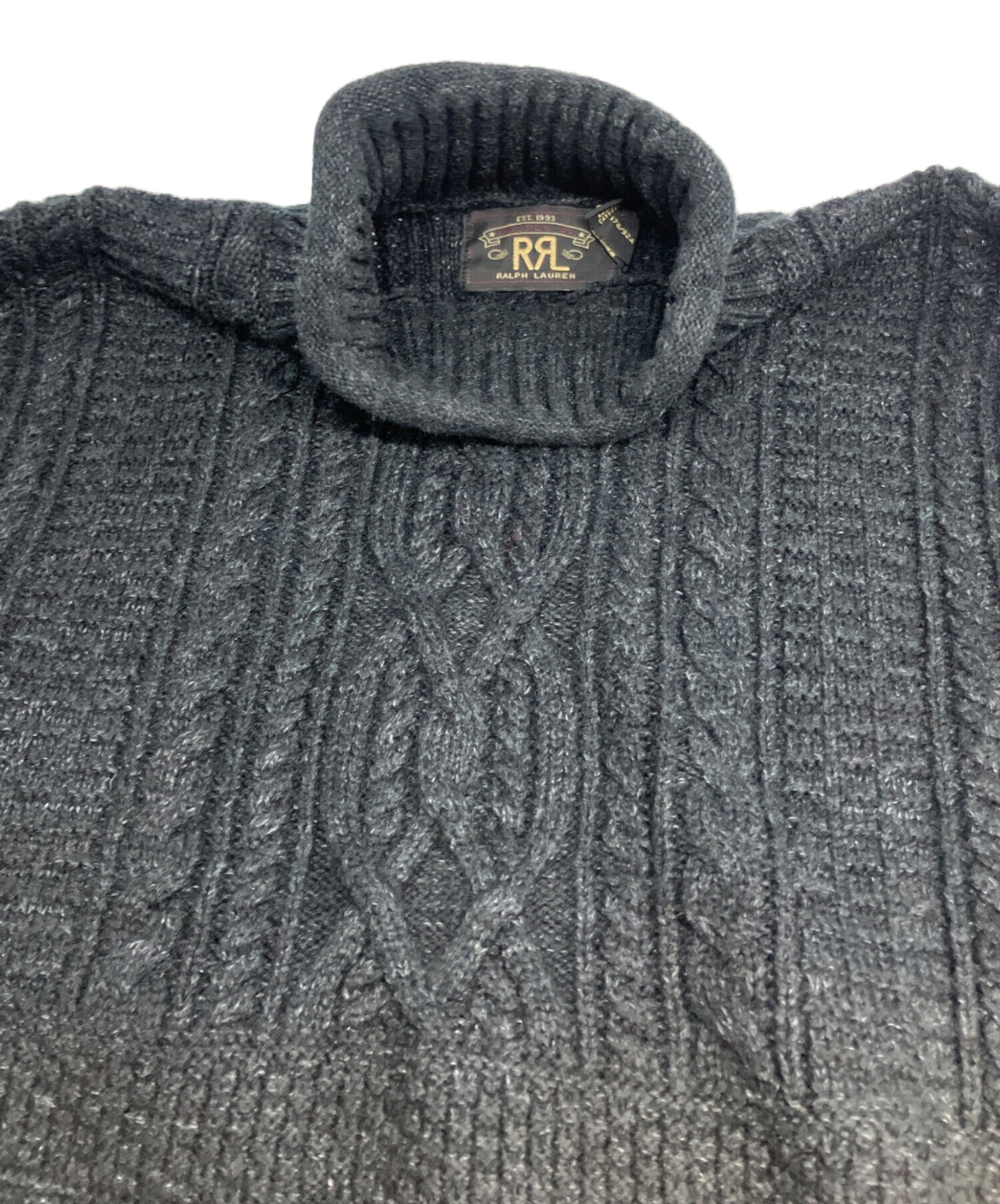 中古・古着通販】RRL (ダブルアールエル) 25AW Cotton-Wool Rollneck
