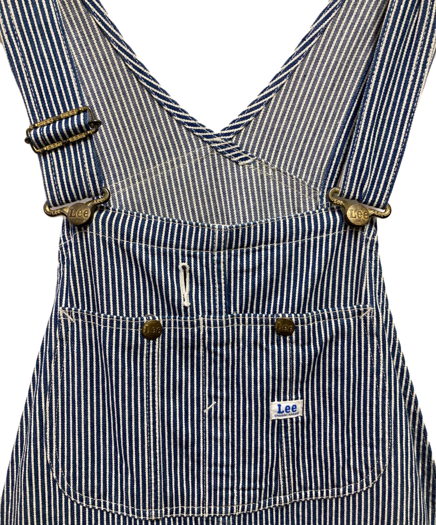 中古・古着通販】LEE (リー) DUNGAREES オーバーオール ネイビー