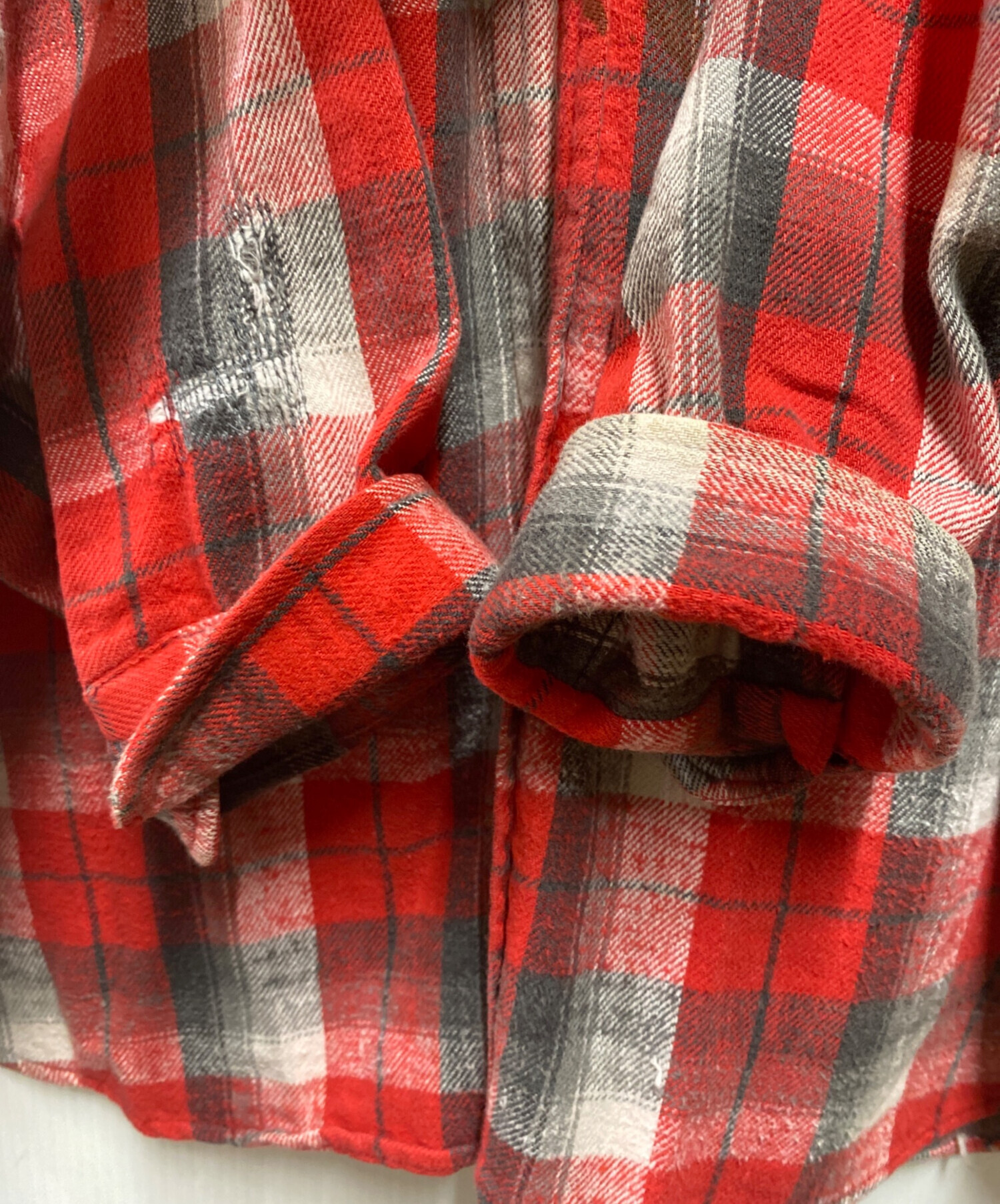 中古・古着通販】Pilgrim (ピルグリム) 60's コットンネルシャツ