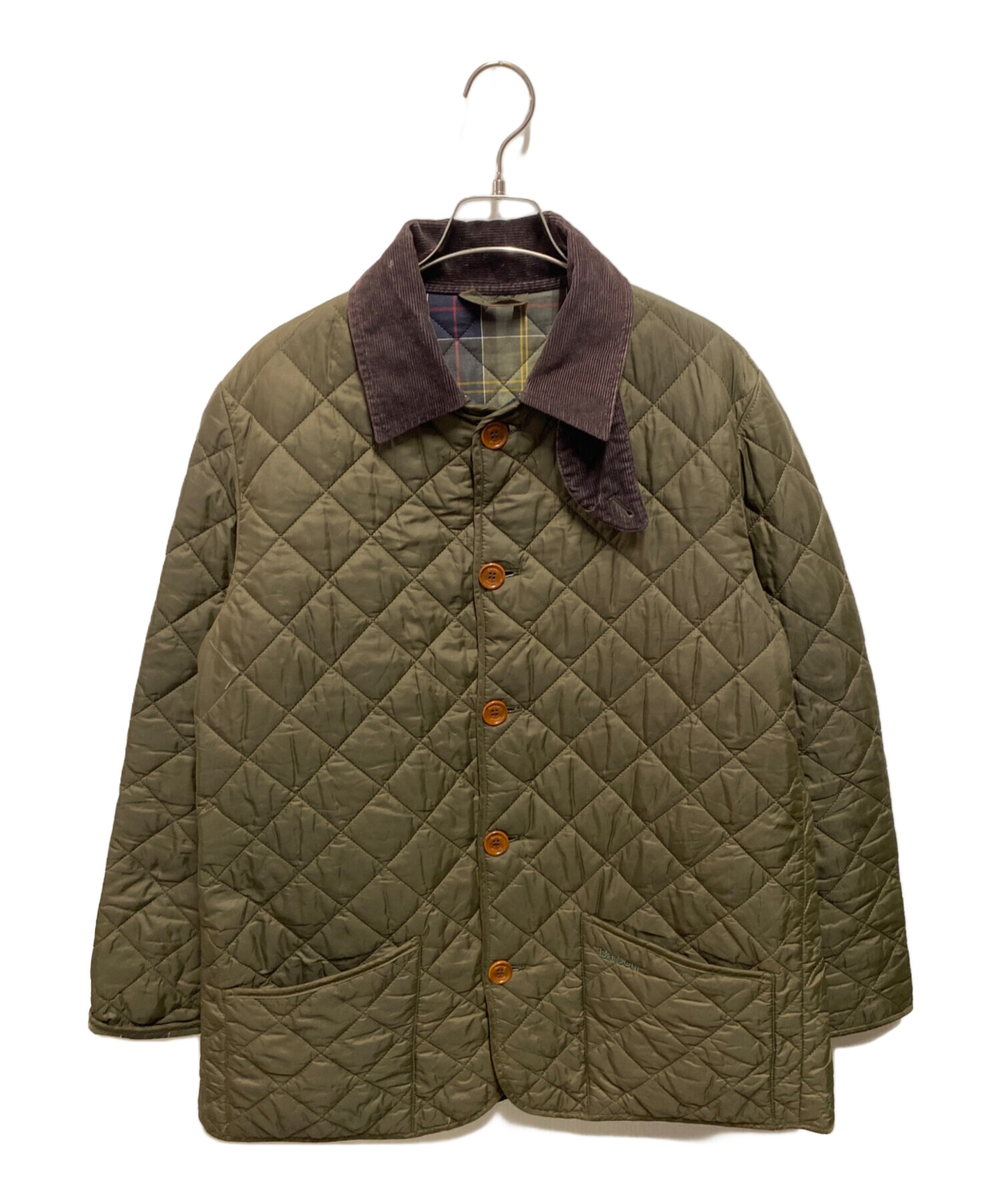 中古・古着通販】Barbour (バブアー) キルティングジャケット グリーン