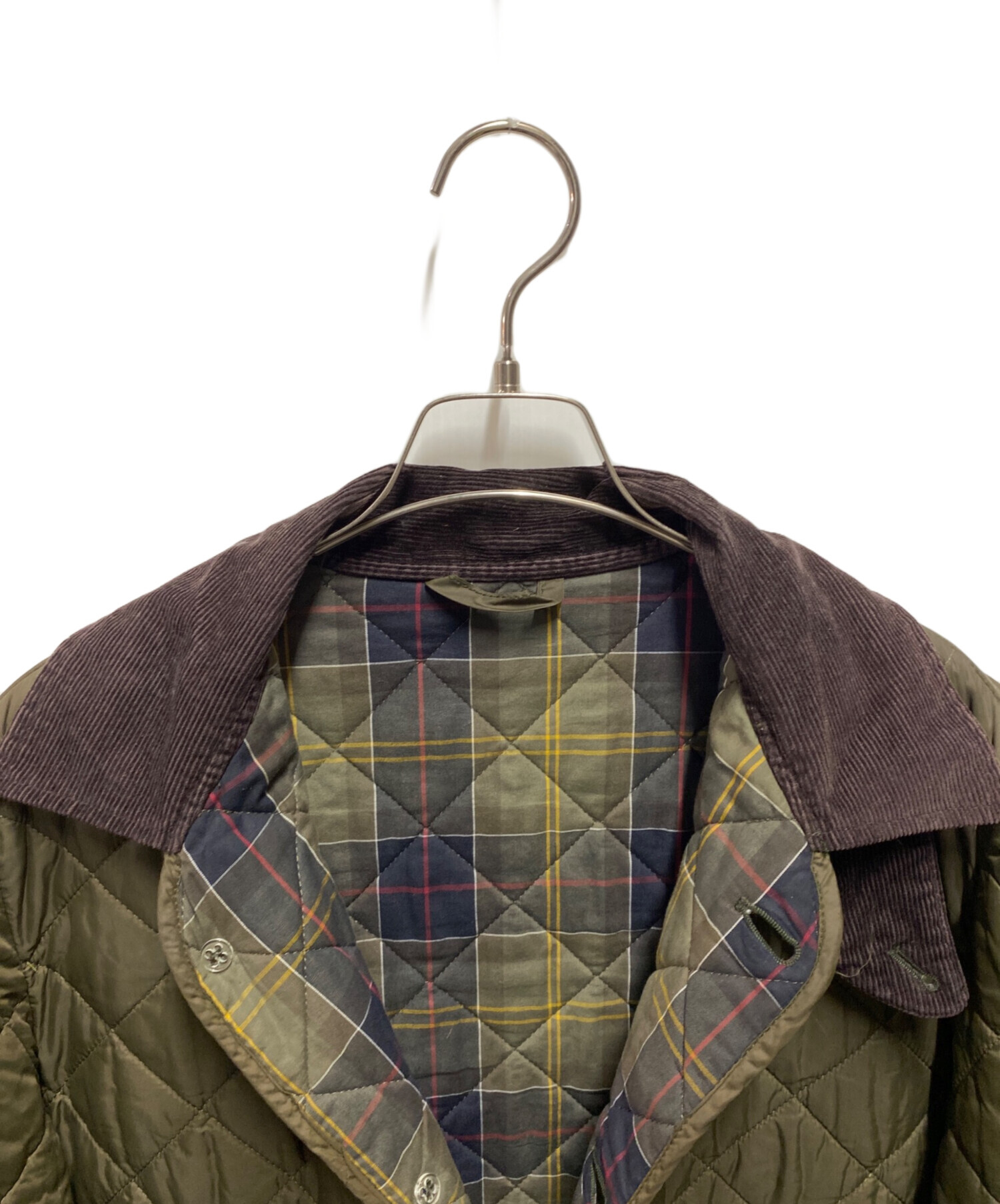 中古・古着通販】Barbour (バブアー) キルティングジャケット グリーン