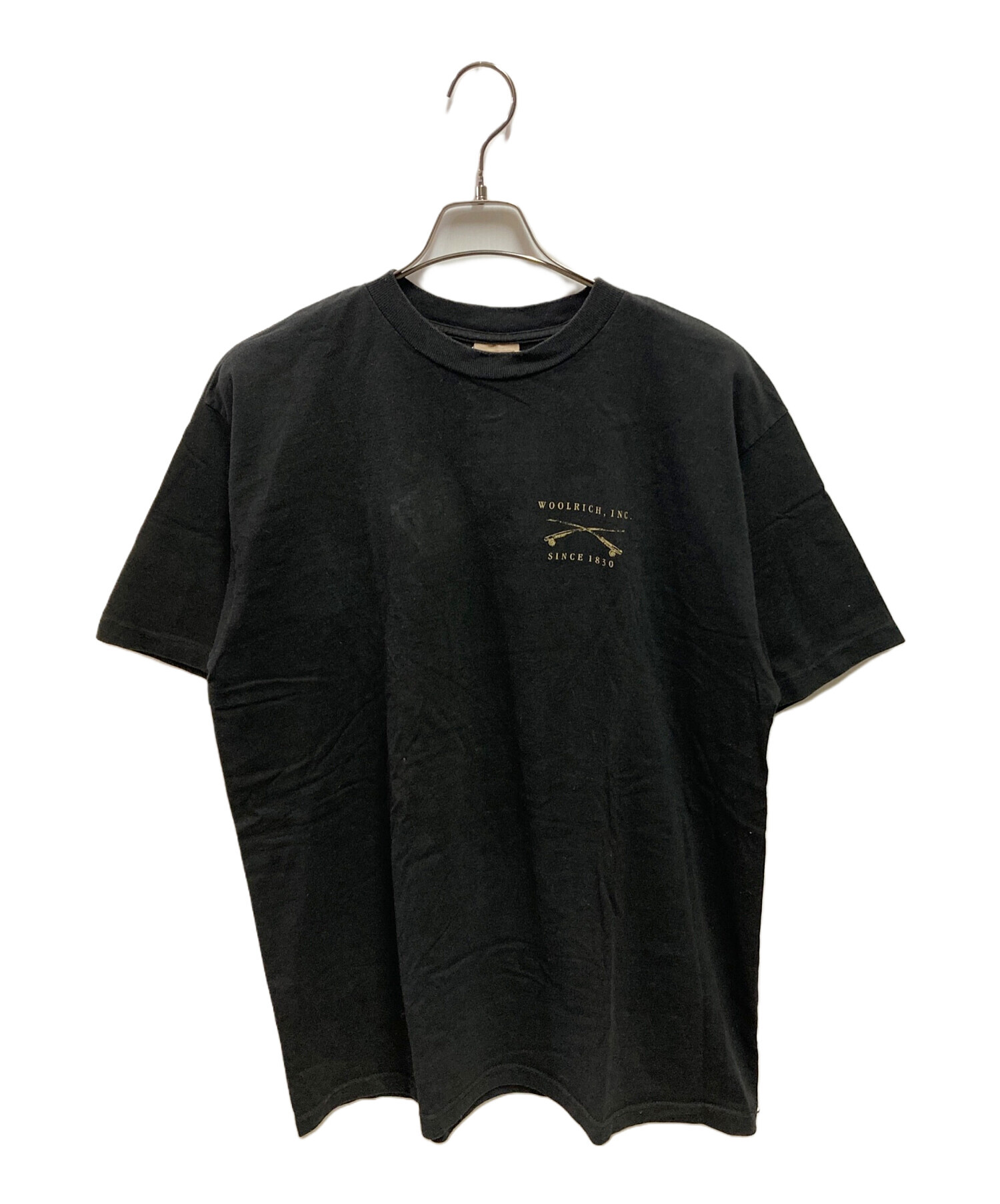 中古・古着通販】WOOLRICH (ウールリッチ) 90's Tee ブラック サイズ