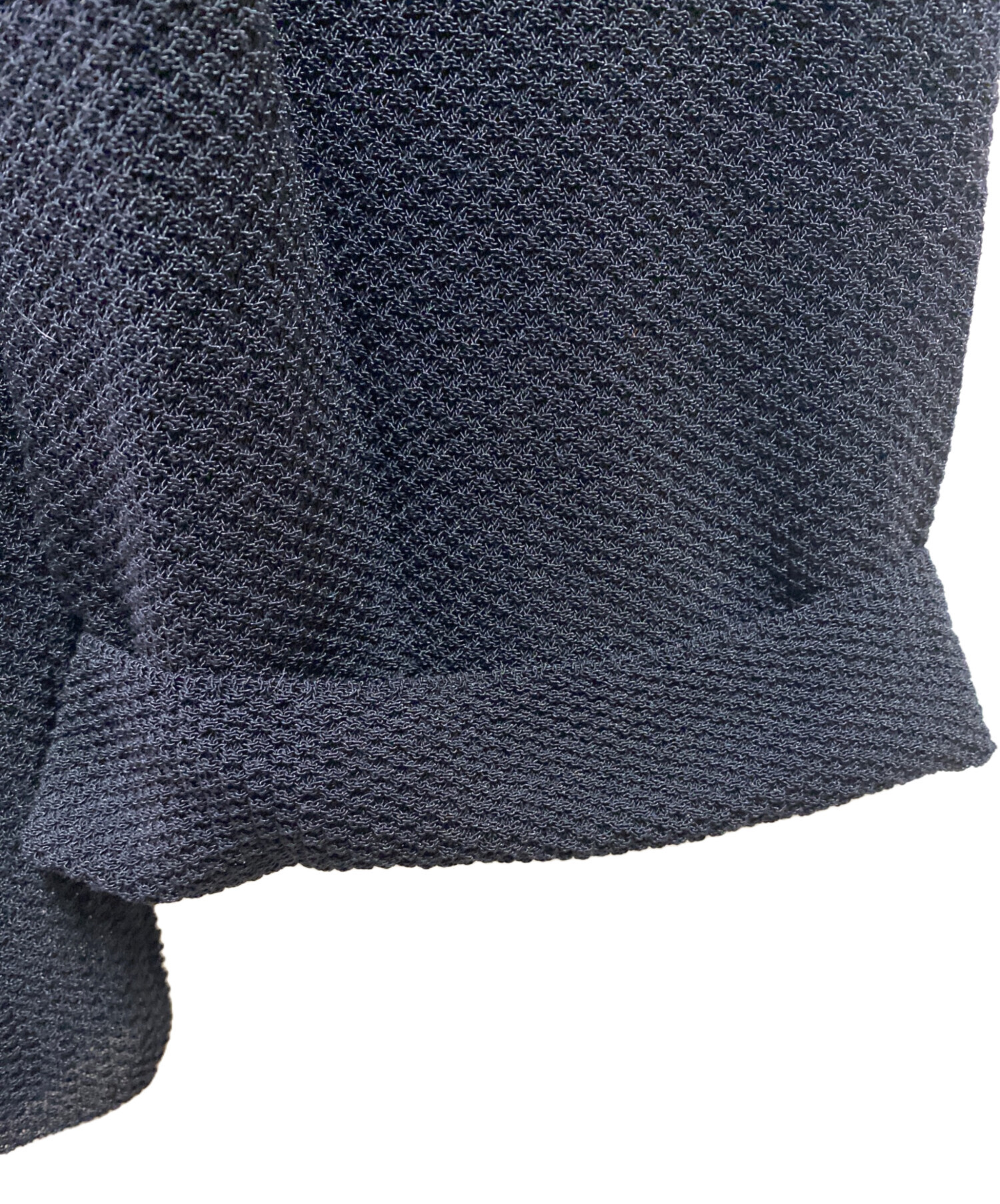 中古・古着通販】Ameri (アメリ) MEDI RUFFLE KNIT ROMPERS ブラック