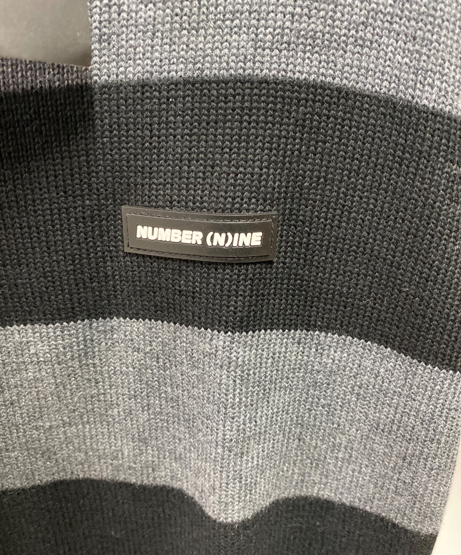 中古・古着通販】NUMBER (N)INE (ナンバーナイン) ボーダーニット