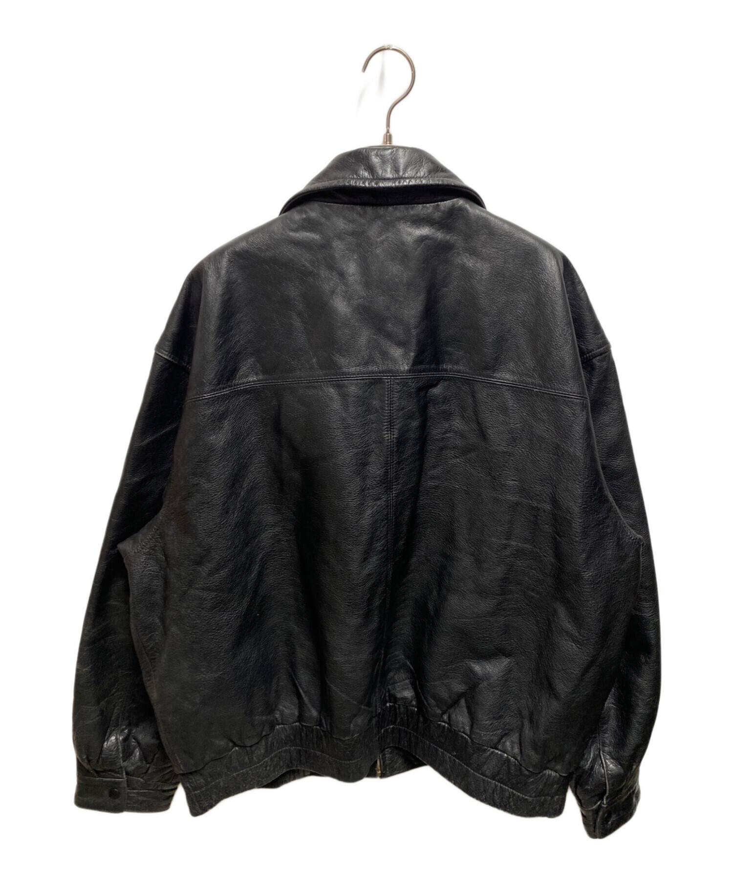中古・古着通販】ST JOHN'S BAY (セントジョンズベイ) レザーブルゾン