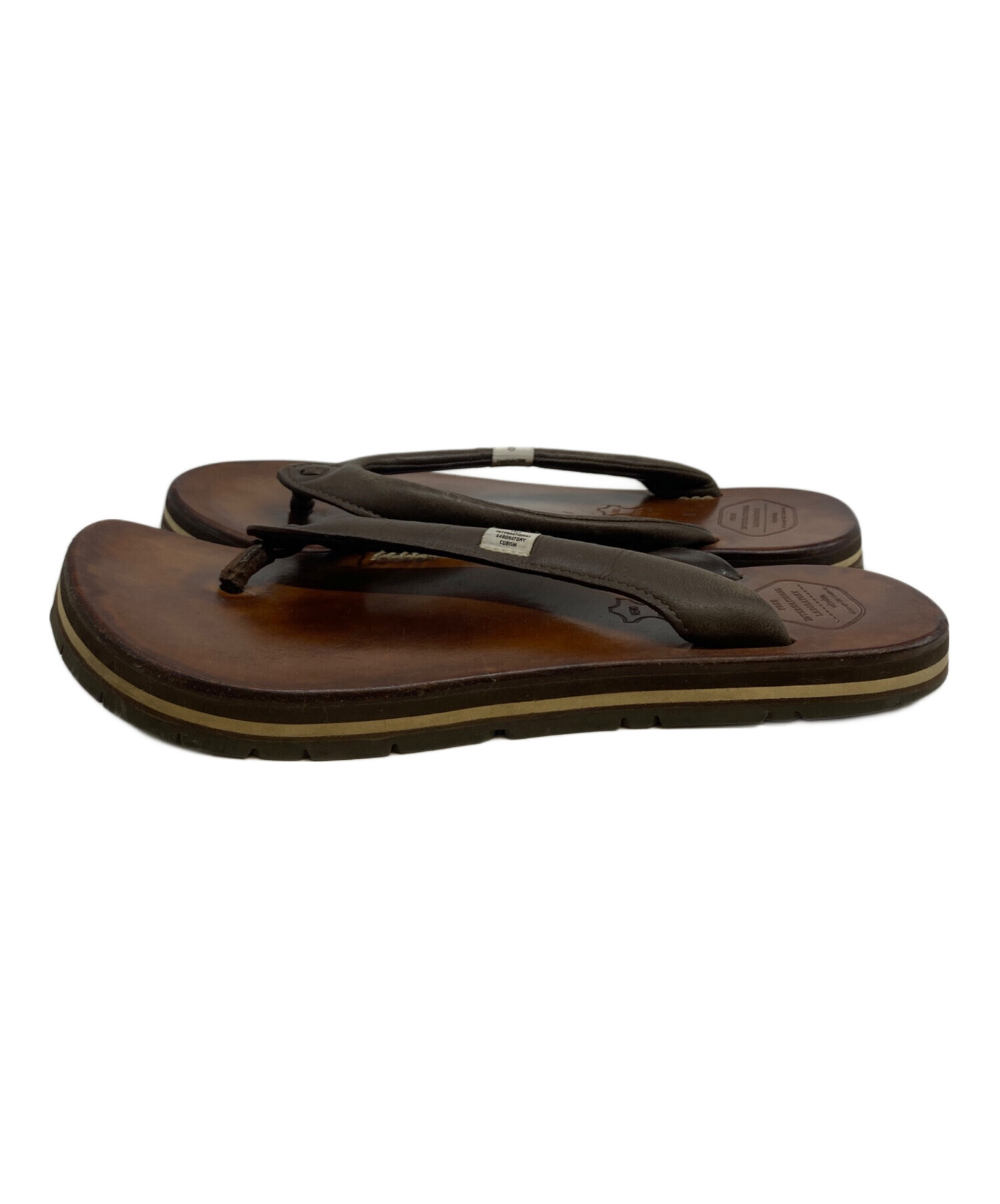 中古・古着通販】VISVIM (ビズビム) LAMA SANDAL-FOLK ブラウン サイズ