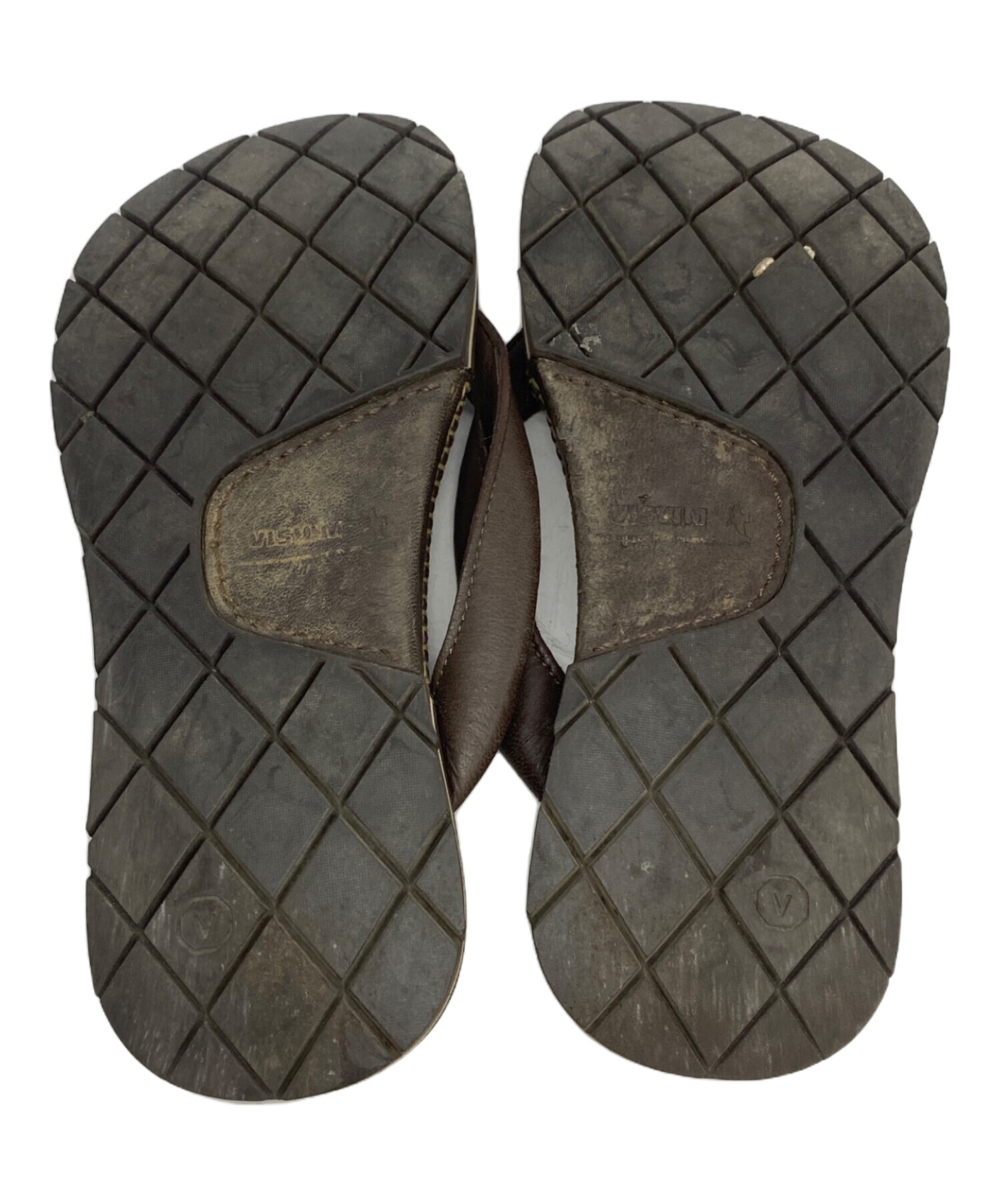 中古・古着通販】VISVIM (ビズビム) LAMA SANDAL-FOLK ブラウン サイズ