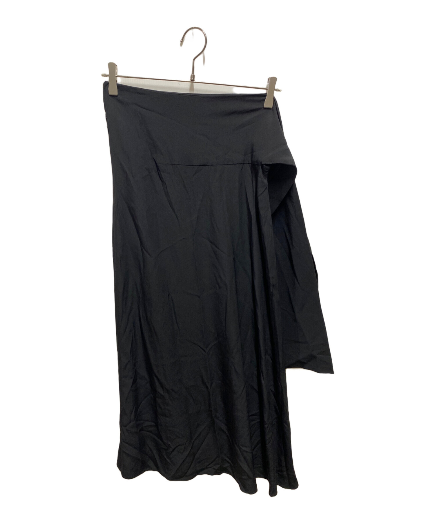 ヴィンテージ　YOHJI YAMAMOTO ＋Noir ロングスカート　シルク 中古・古着通販】yohji yamamoto+noir (ヨウジヤマモトプリュス