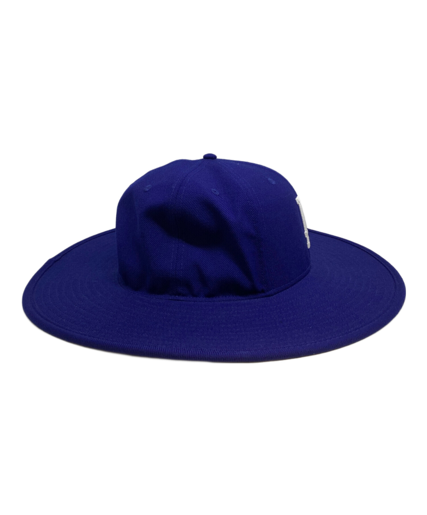 中古・古着通販】New Era (ニューエラ) Fitted Long Brim Hat ブルー