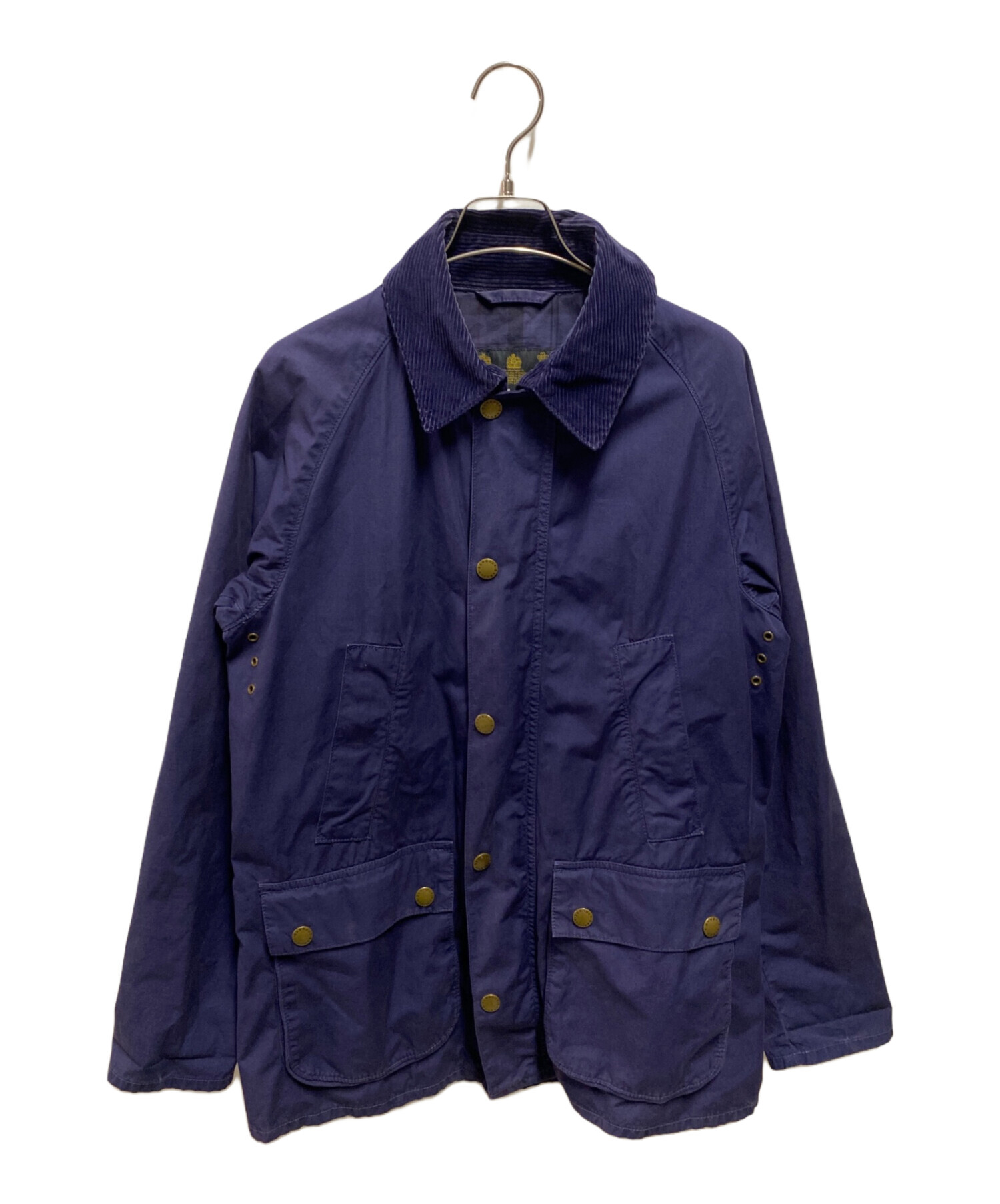 Barbour バブアー コート（その他） S 紺 【古着】【中古】【送料無料】 中古・古着通販】Barbour (バブアー) OVERDYED SL BEDALE JACKET