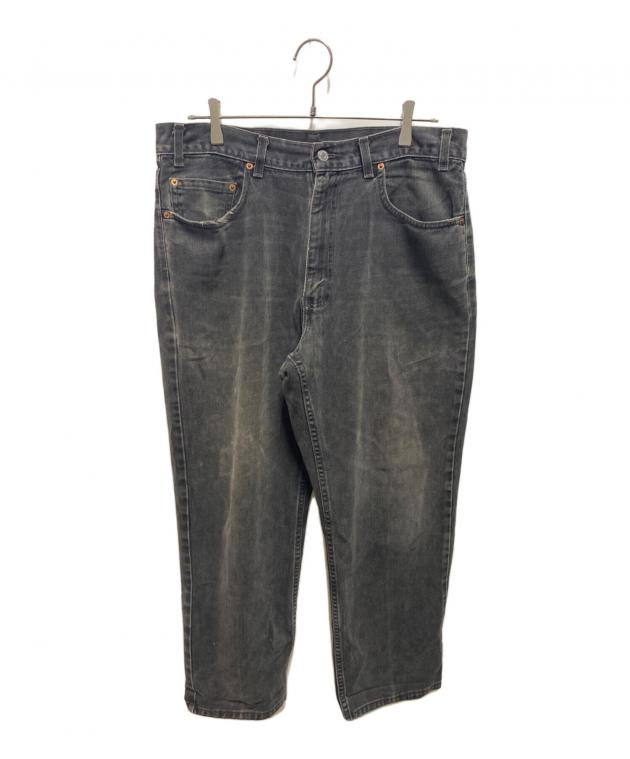 Levi's 550 ブラックデニム W36 L30 希少サイズ 中古・古着通販】LEVI'S (リーバイス) 90's 550 ブラック サイズ:W36
