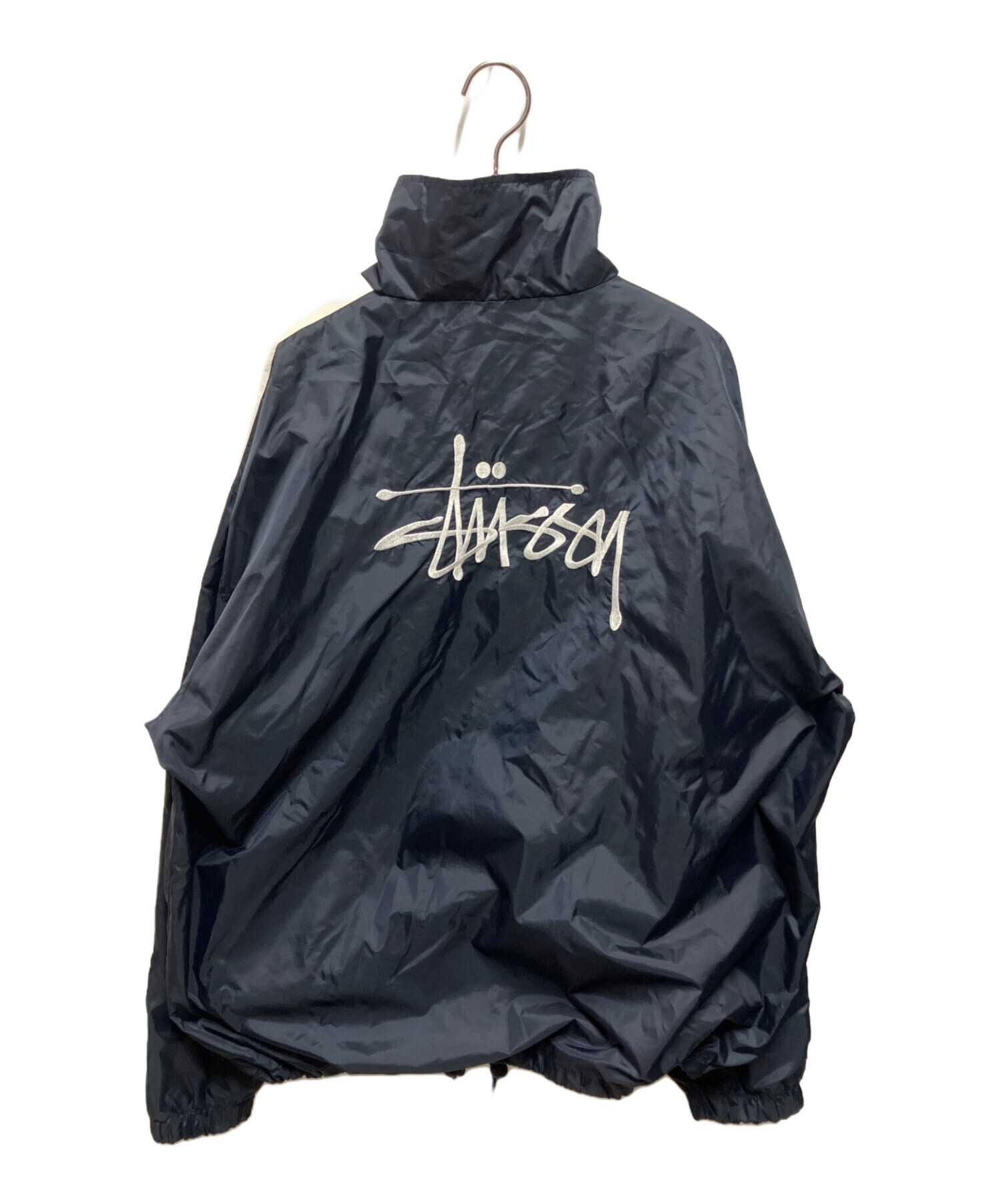 中古・古着通販】stussy (ステューシー) ナイロンジャケット ネイビー 