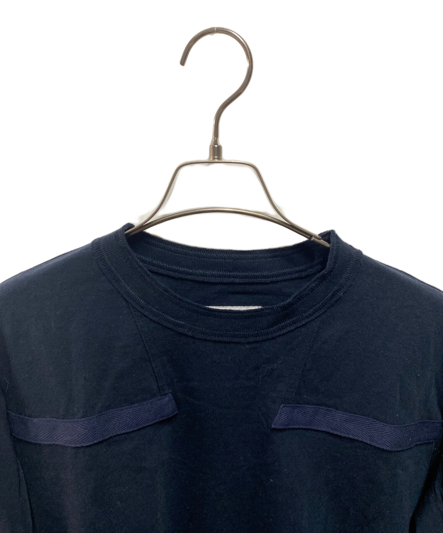 中古・古着通販】sacai (サカイ) Bandana Print L/S T-Shirt ネイビー