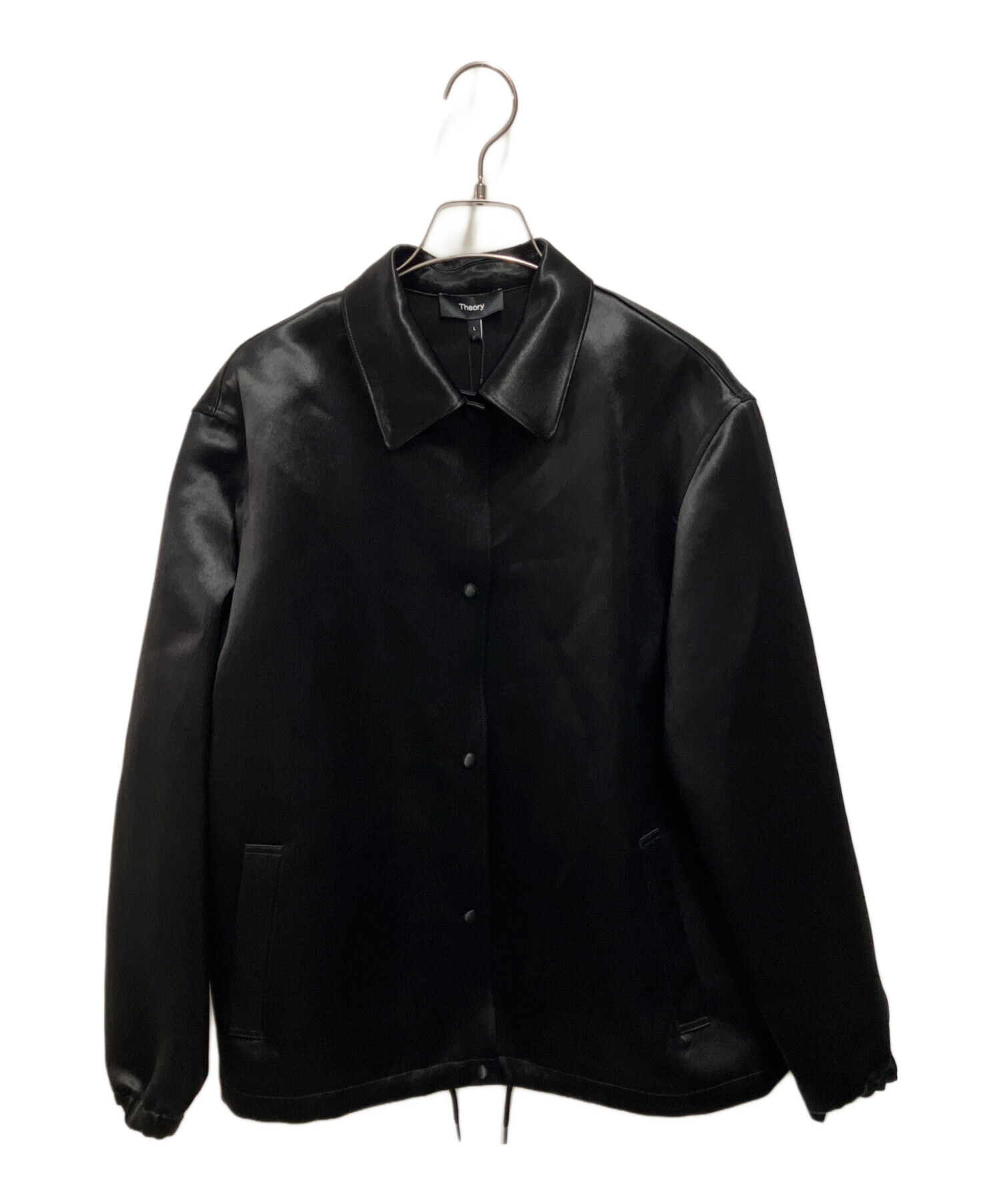 中古・古着通販】theory (セオリー) Bonded Satin Coaches JKT 