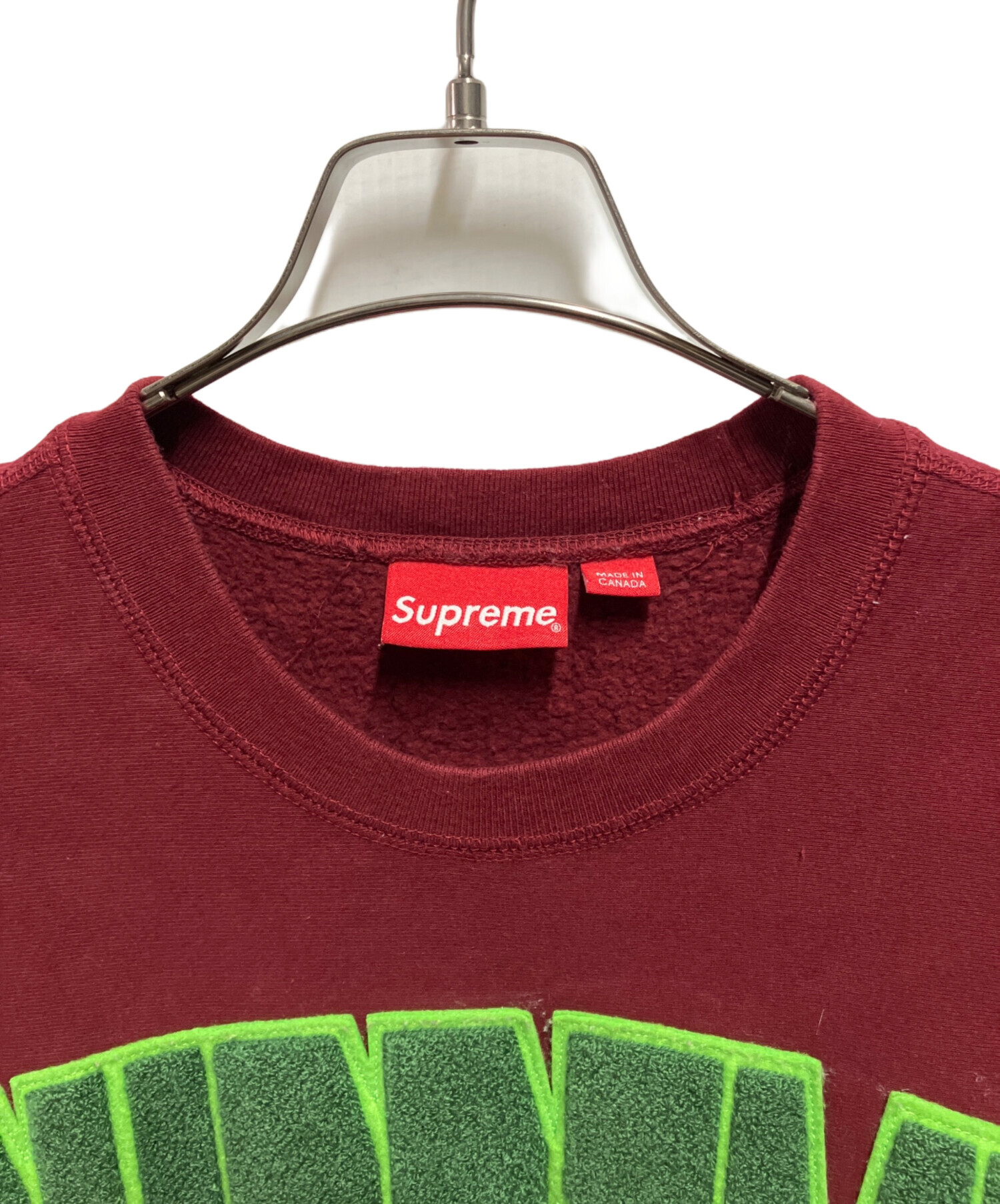 中古・古着通販】SUPREME (シュプリーム) Cities Arc Crewneck レッド